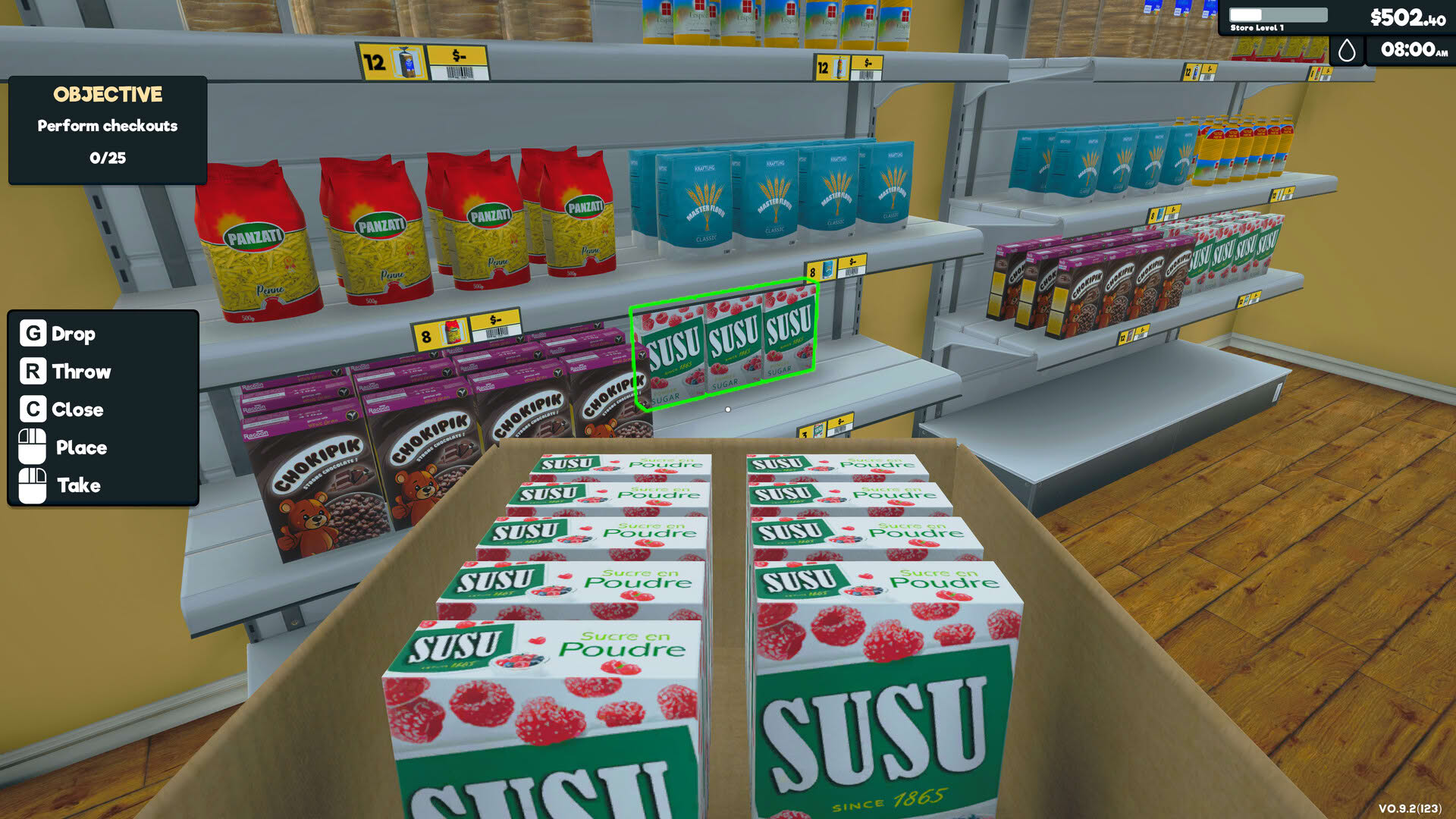 Screenshot for Supermarket Simulator