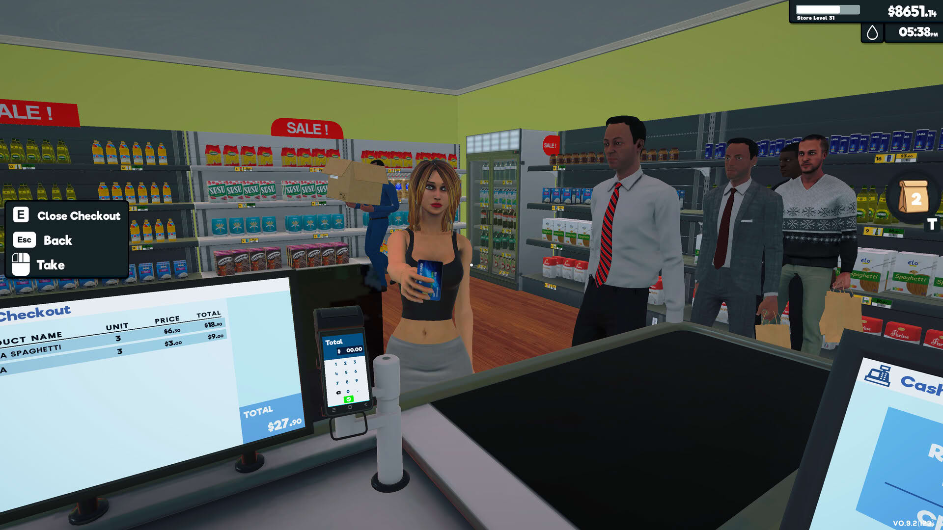 Screenshot for Supermarket Simulator