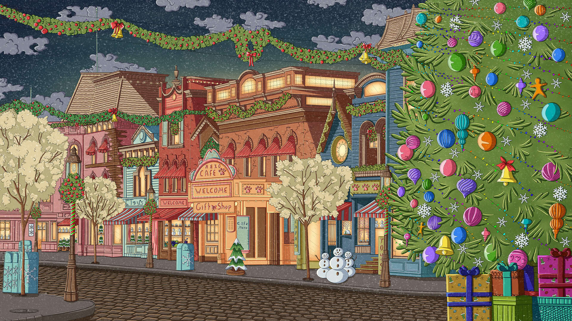 Screenshot for 100 Christmas Cats