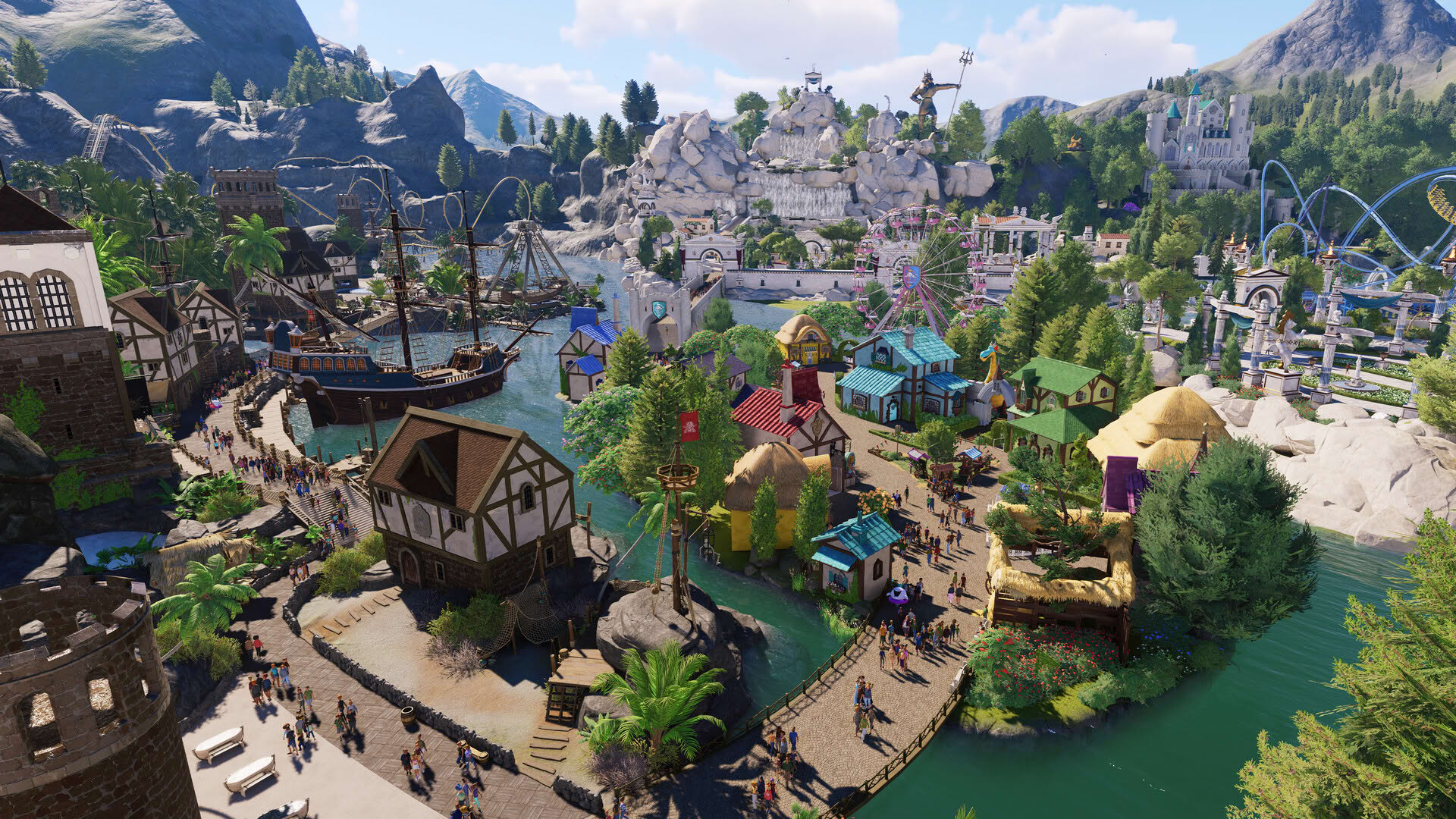 Screenshot for Planet Coaster 2