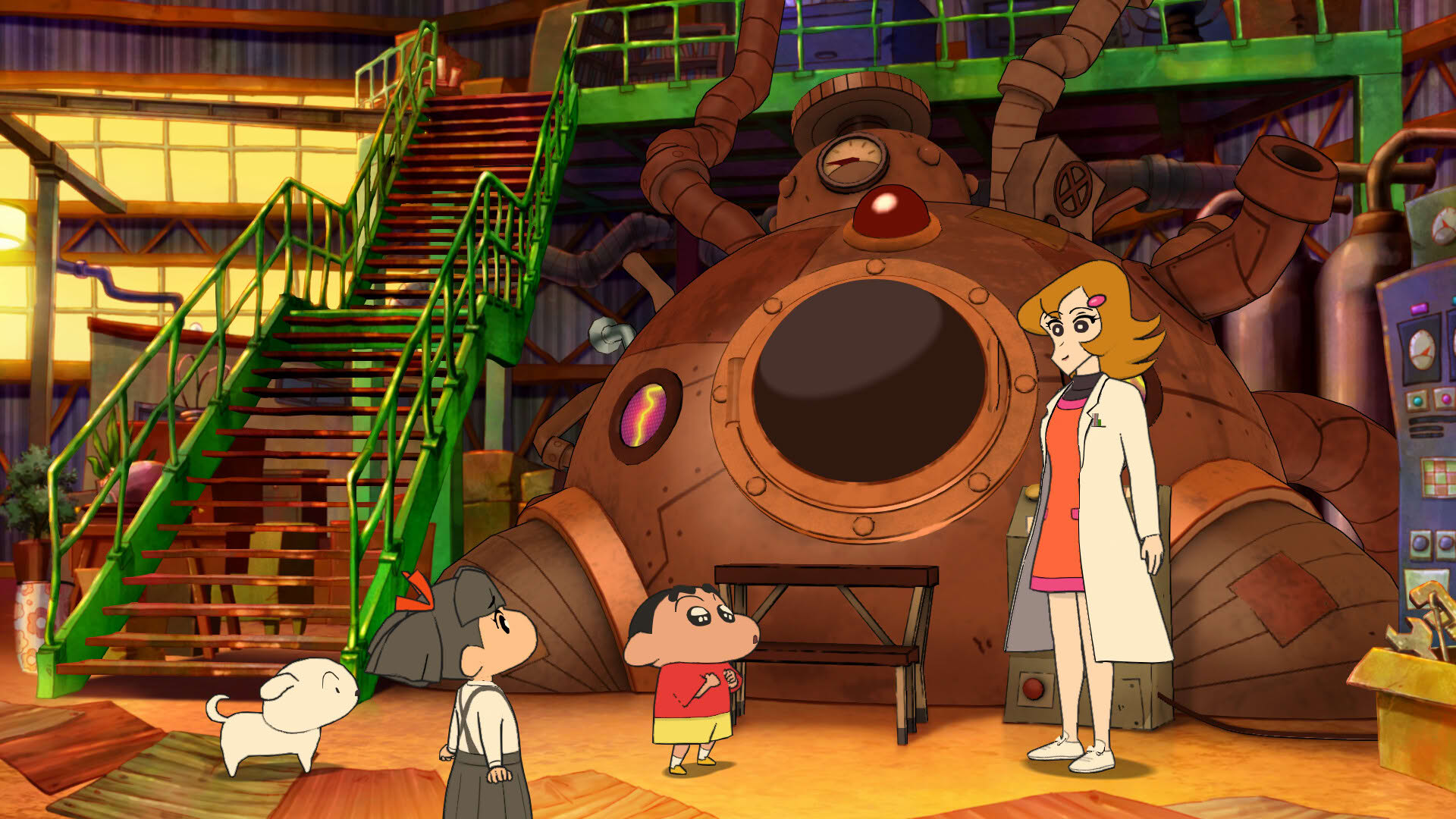 Screenshot for Shin-chan: Shiro and the Coal Town