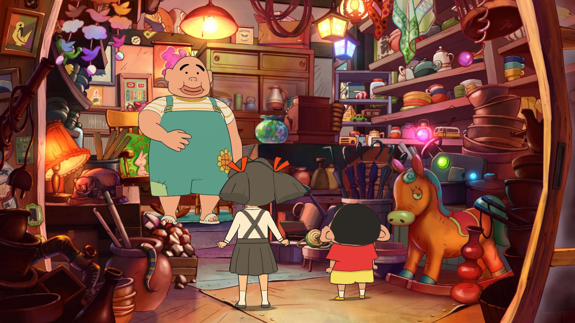 Screenshot for Shin-chan: Shiro and the Coal Town
