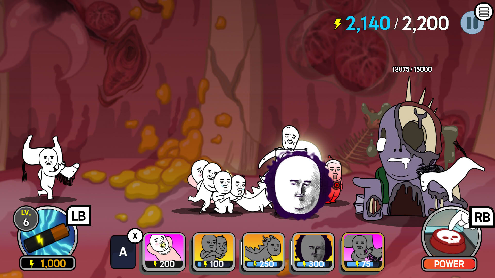 Screenshot for The Zvengers: Infinity Defense