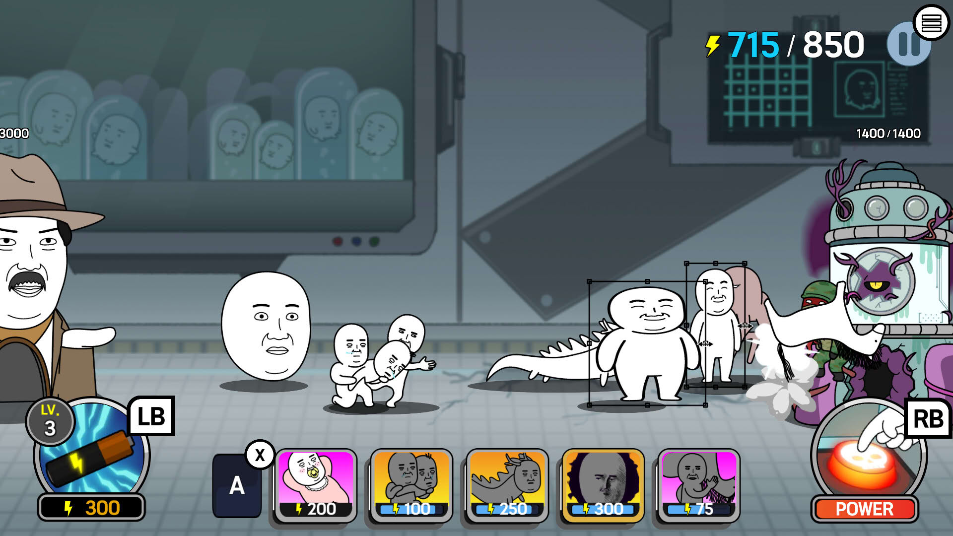 Screenshot for The Zvengers: Infinity Defense