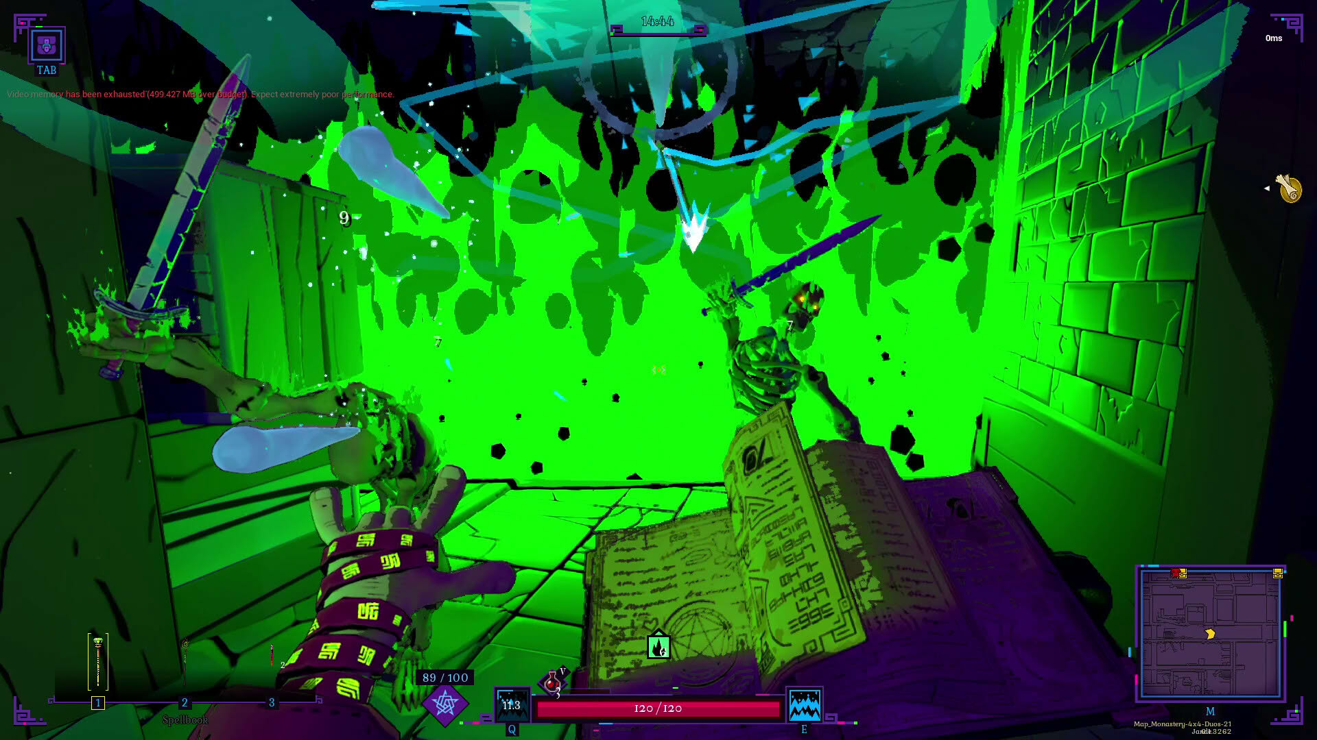 Screenshot for Shadows of Chroma Tower