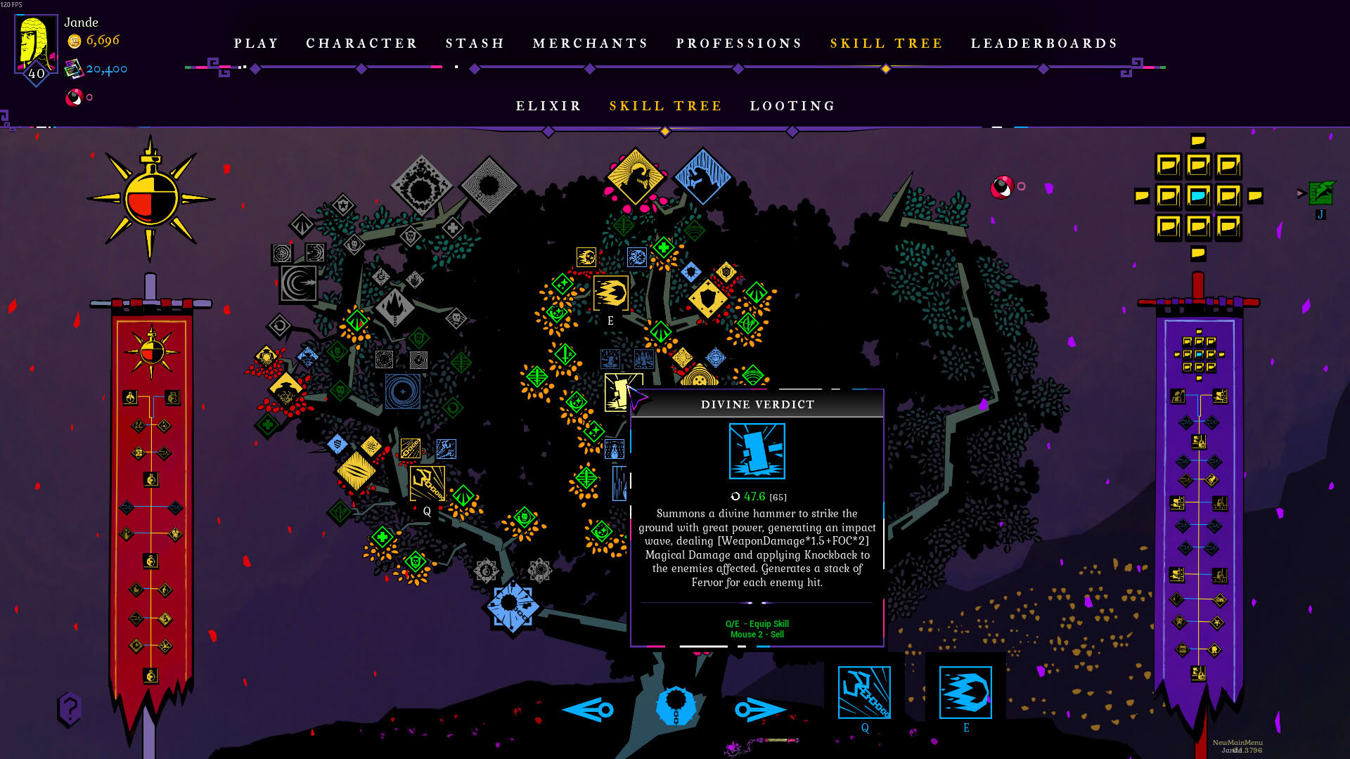Screenshot for Shadows of Chroma Tower