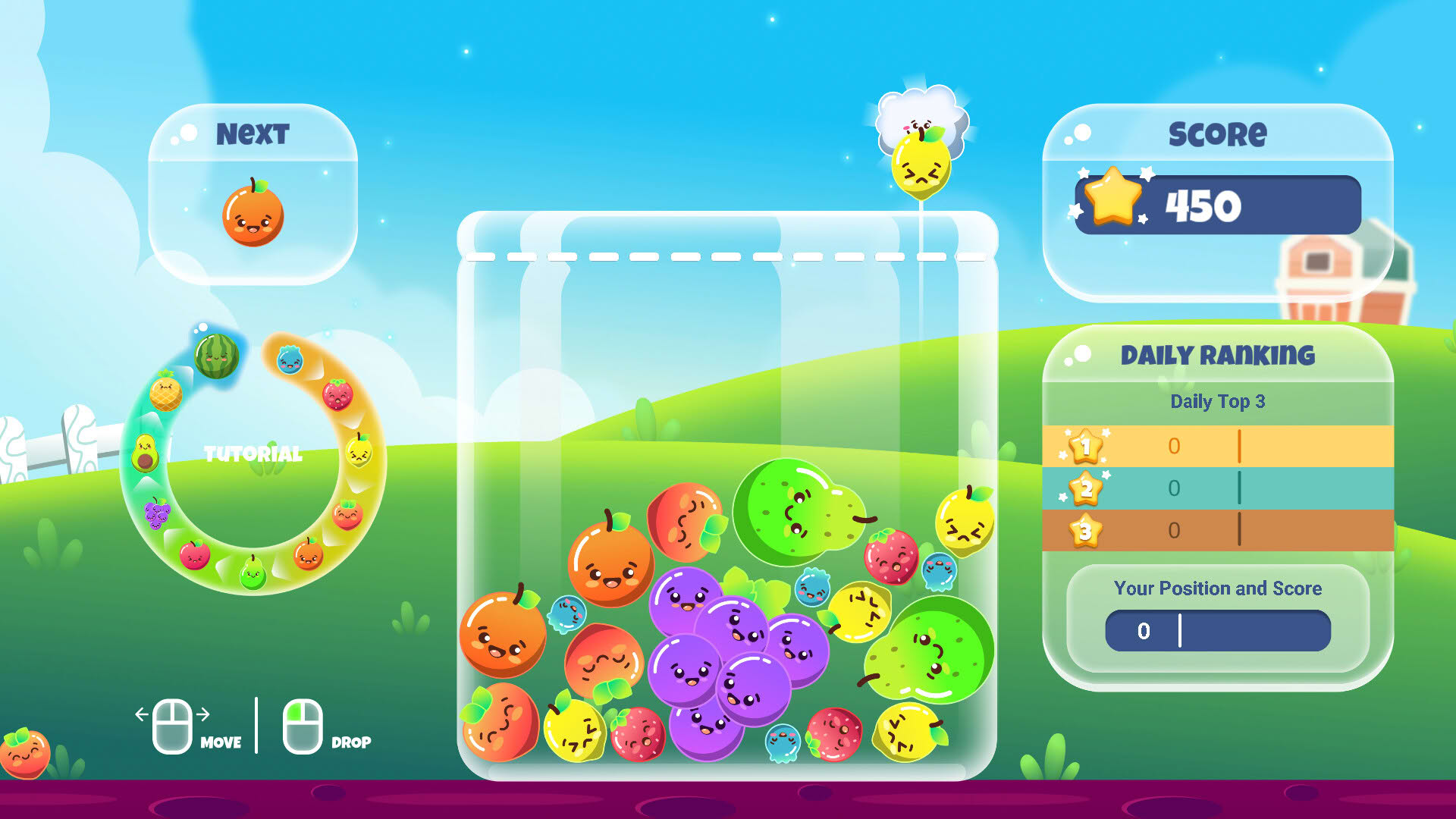 Screenshot for Watermelon Suika Game