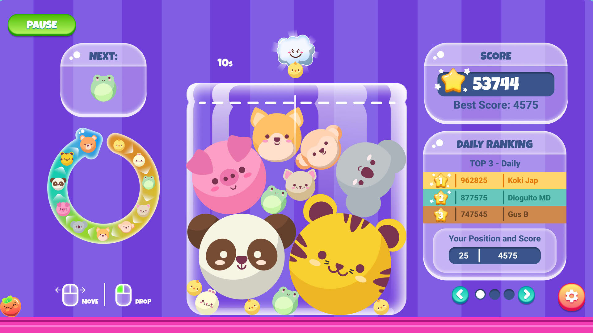 Screenshot for Watermelon Suika Game
