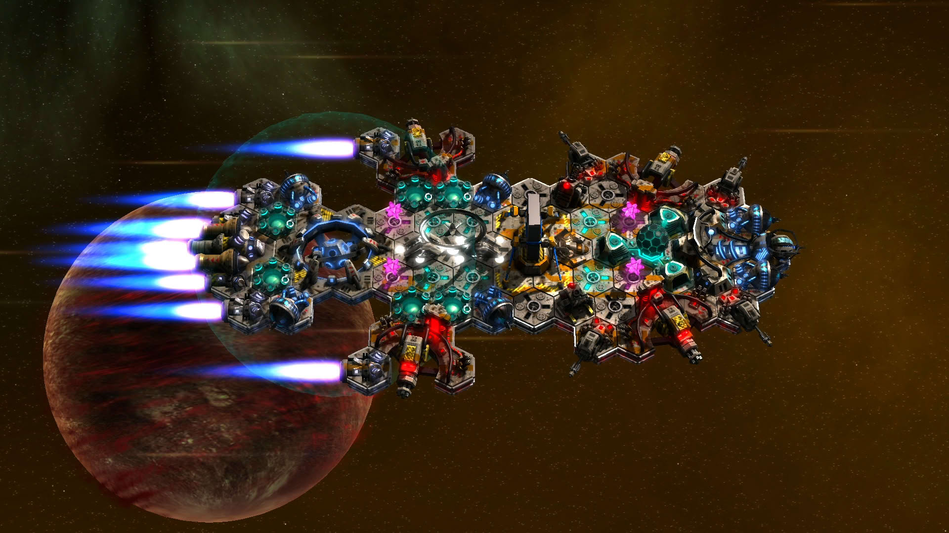 Screenshot for Space Run: Fast and Safe Delivery