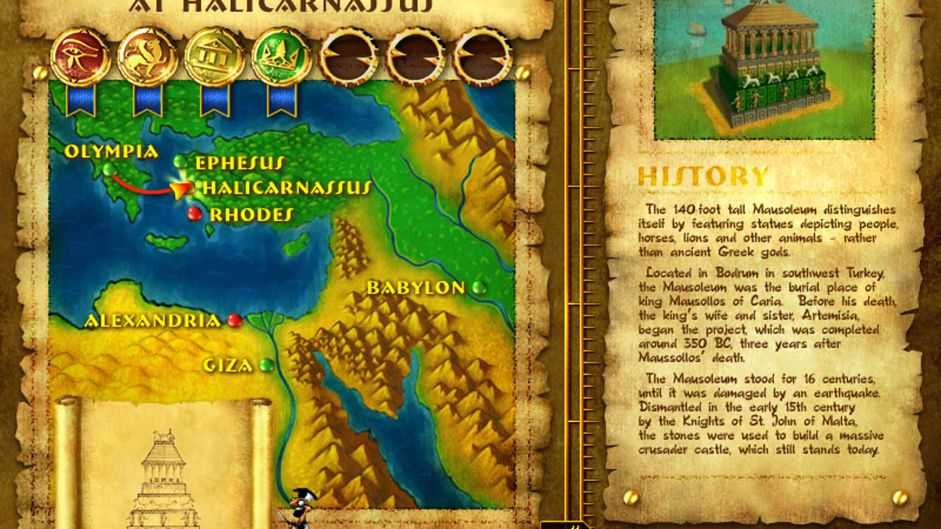Screenshot for 7 Wonders of the Ancient World