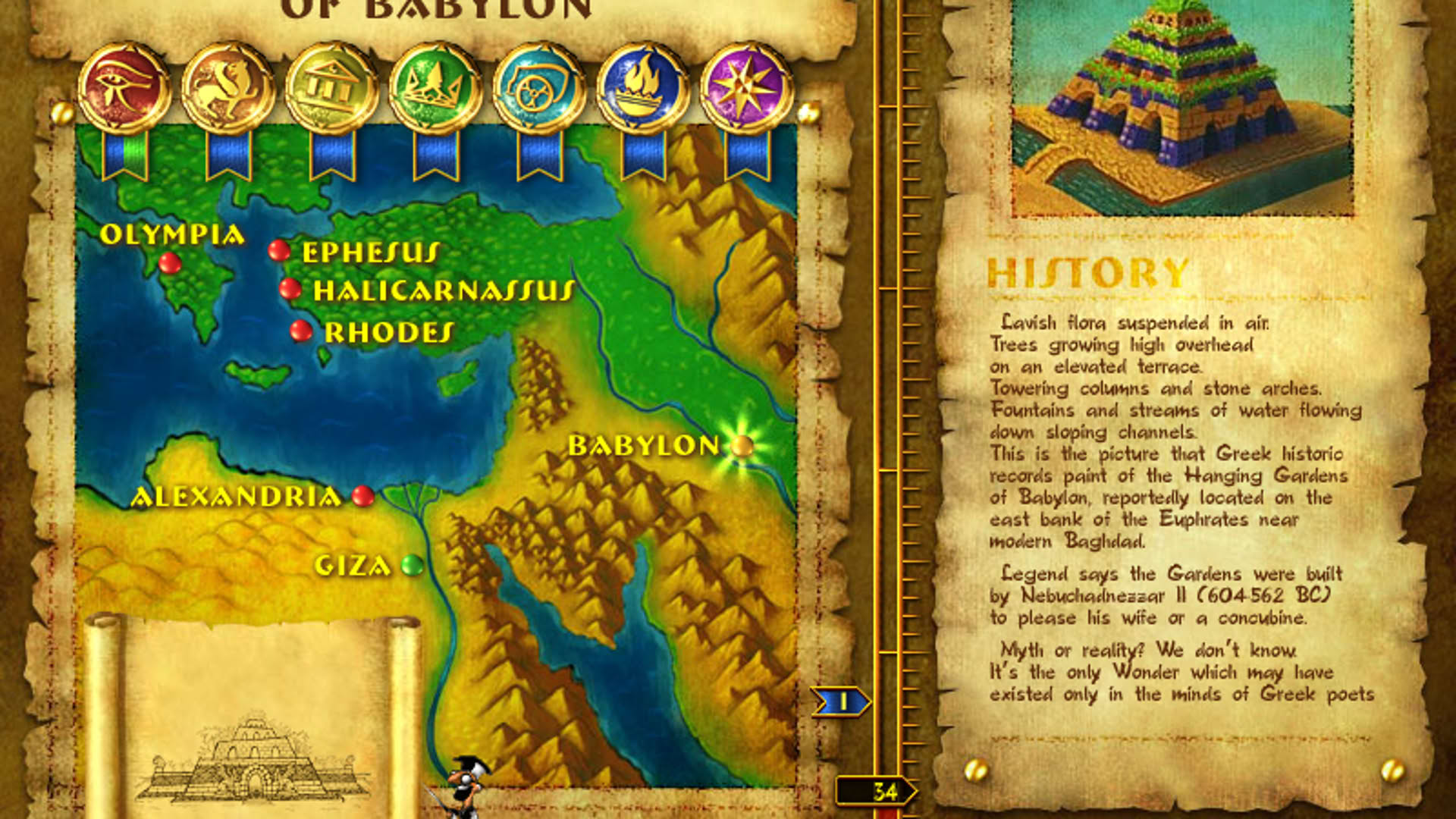 Screenshot for 7 Wonders of the Ancient World