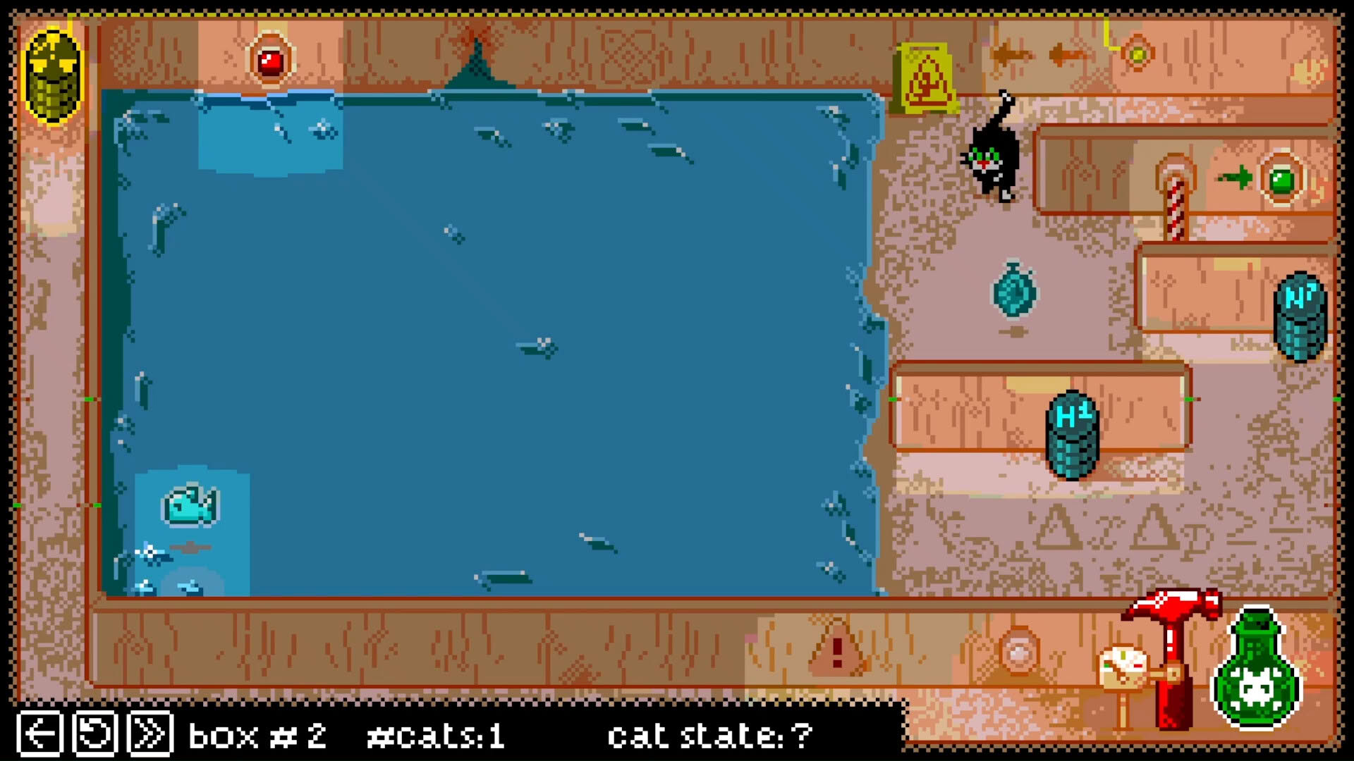 Screenshot for Schrodinger's Cat Experiment
