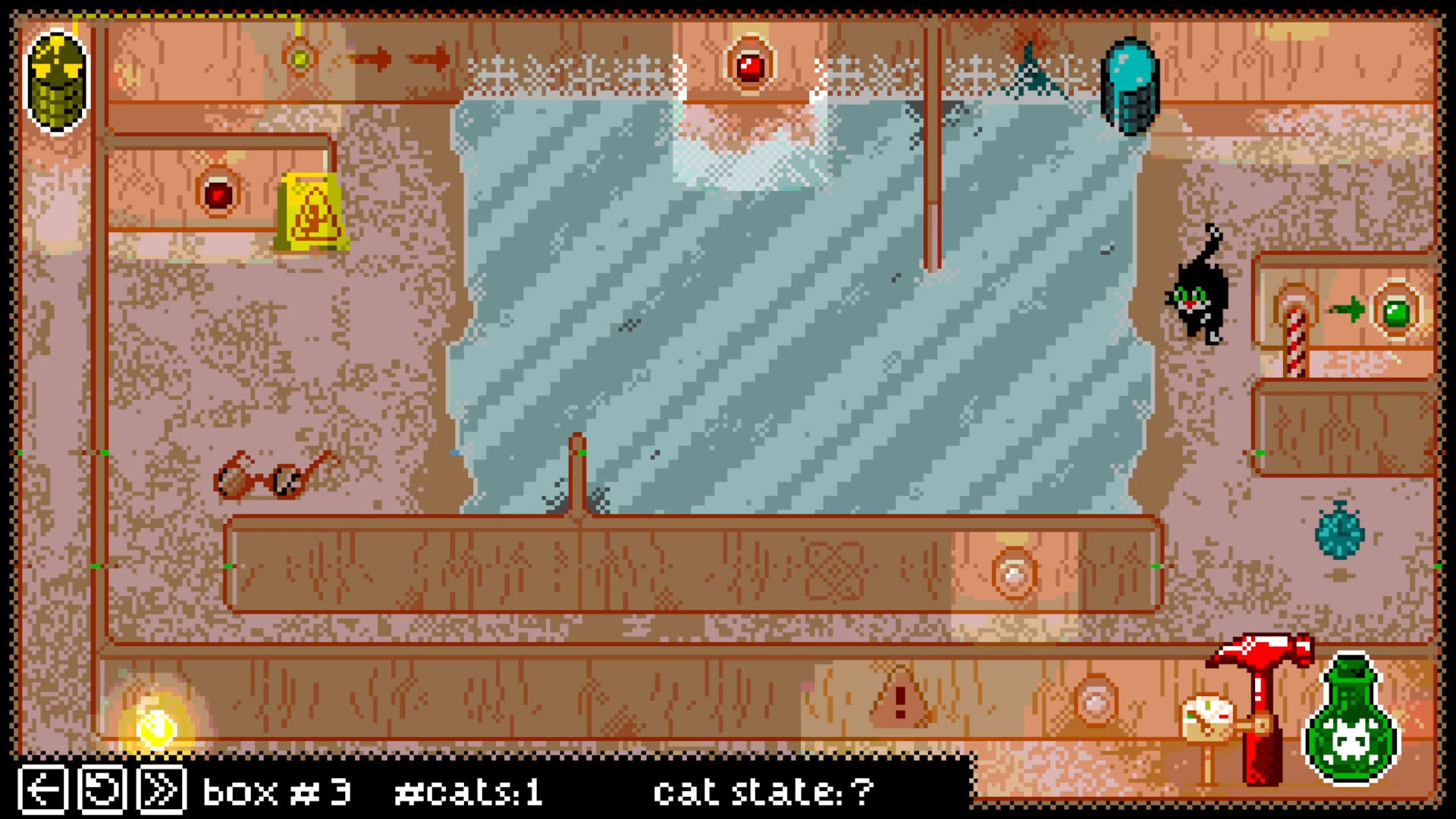 Screenshot for Schrodinger's Cat Experiment