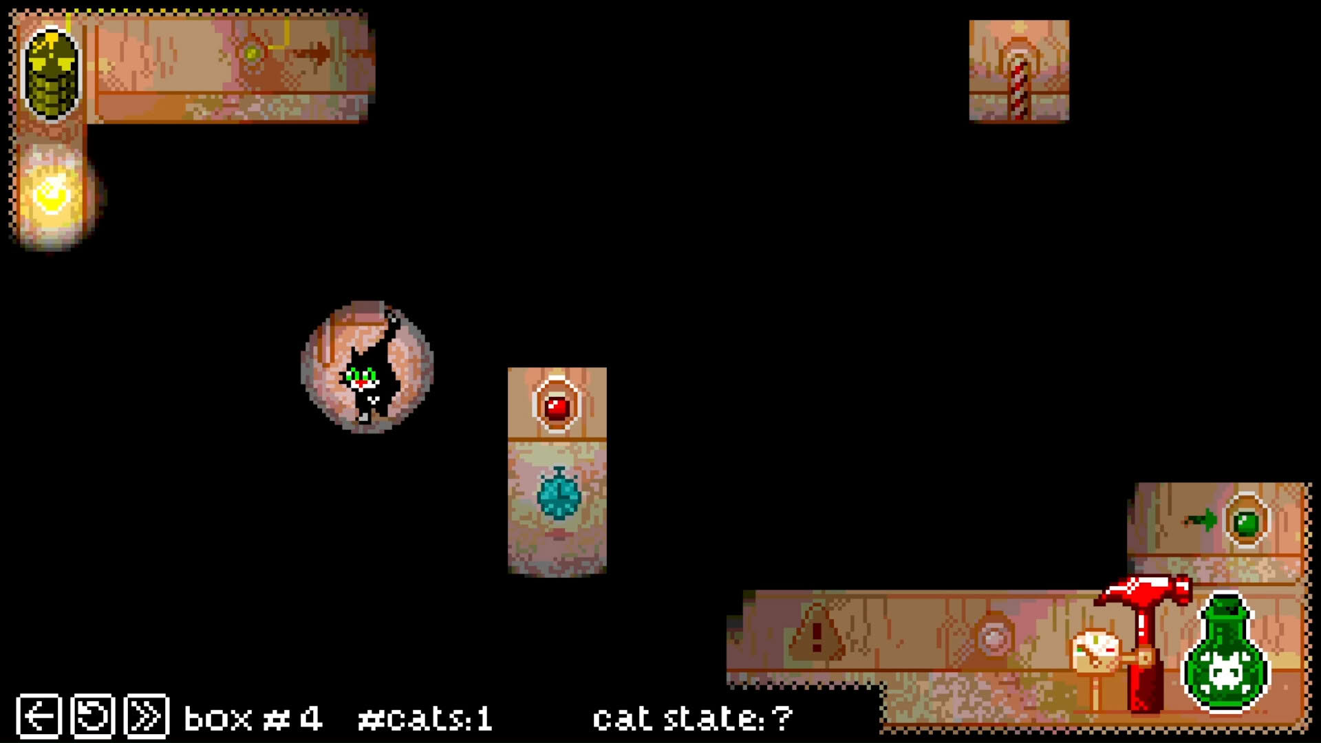 Screenshot for Schrodinger's Cat Experiment
