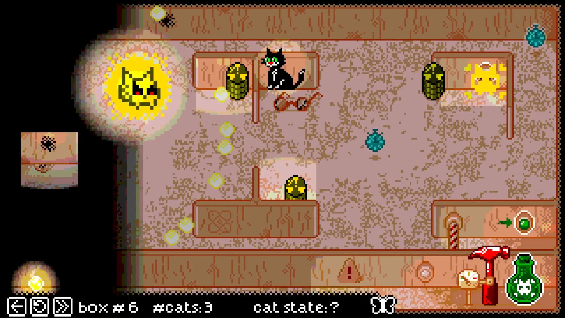Screenshot for Schrodinger's Cat Experiment