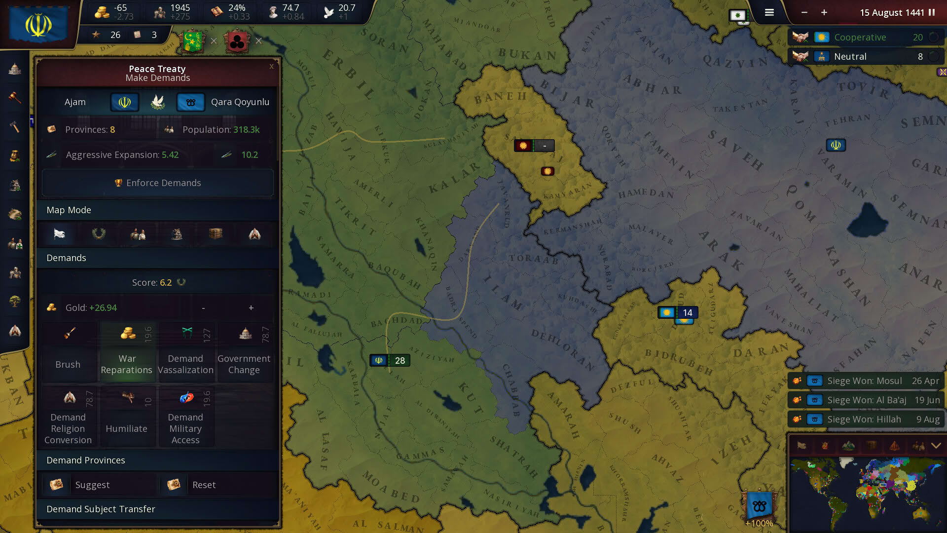 Screenshot for Age of History III