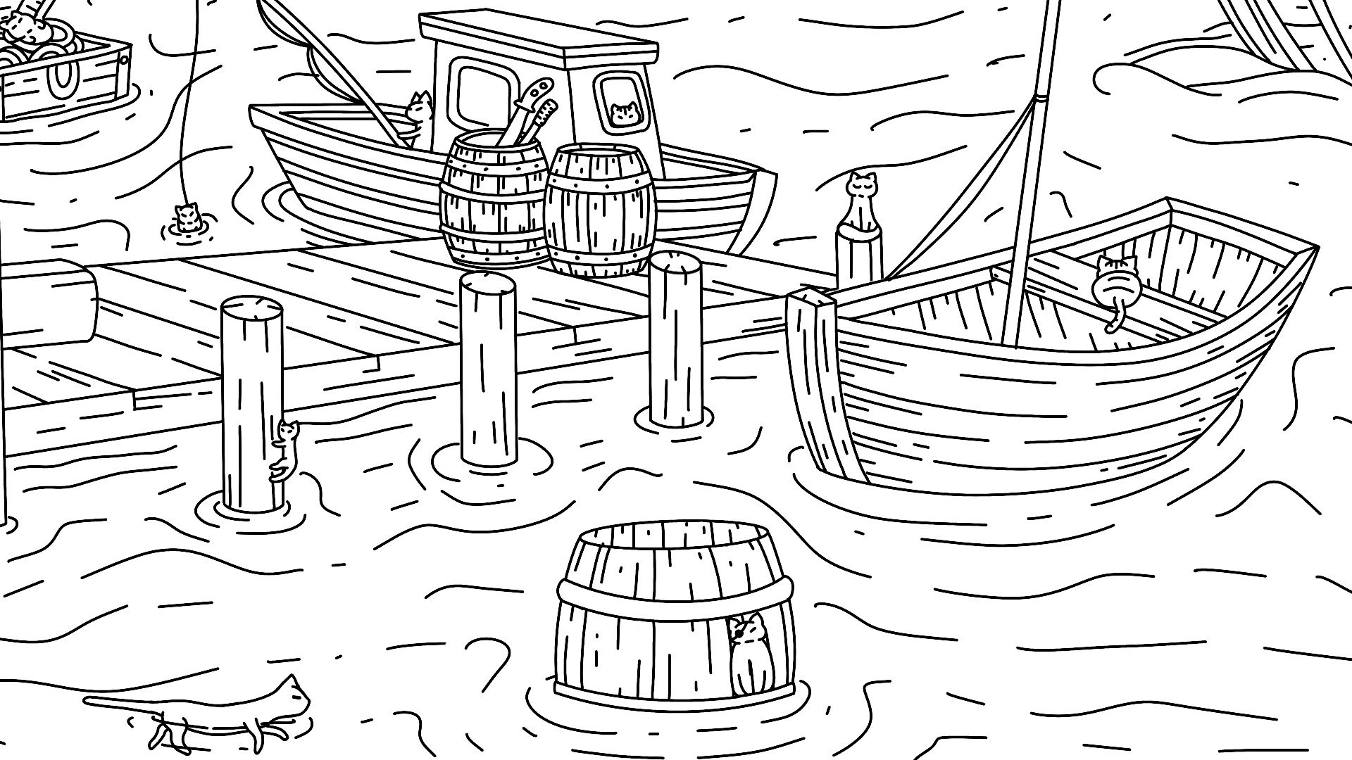 Screenshot for 100 Pirate Cats