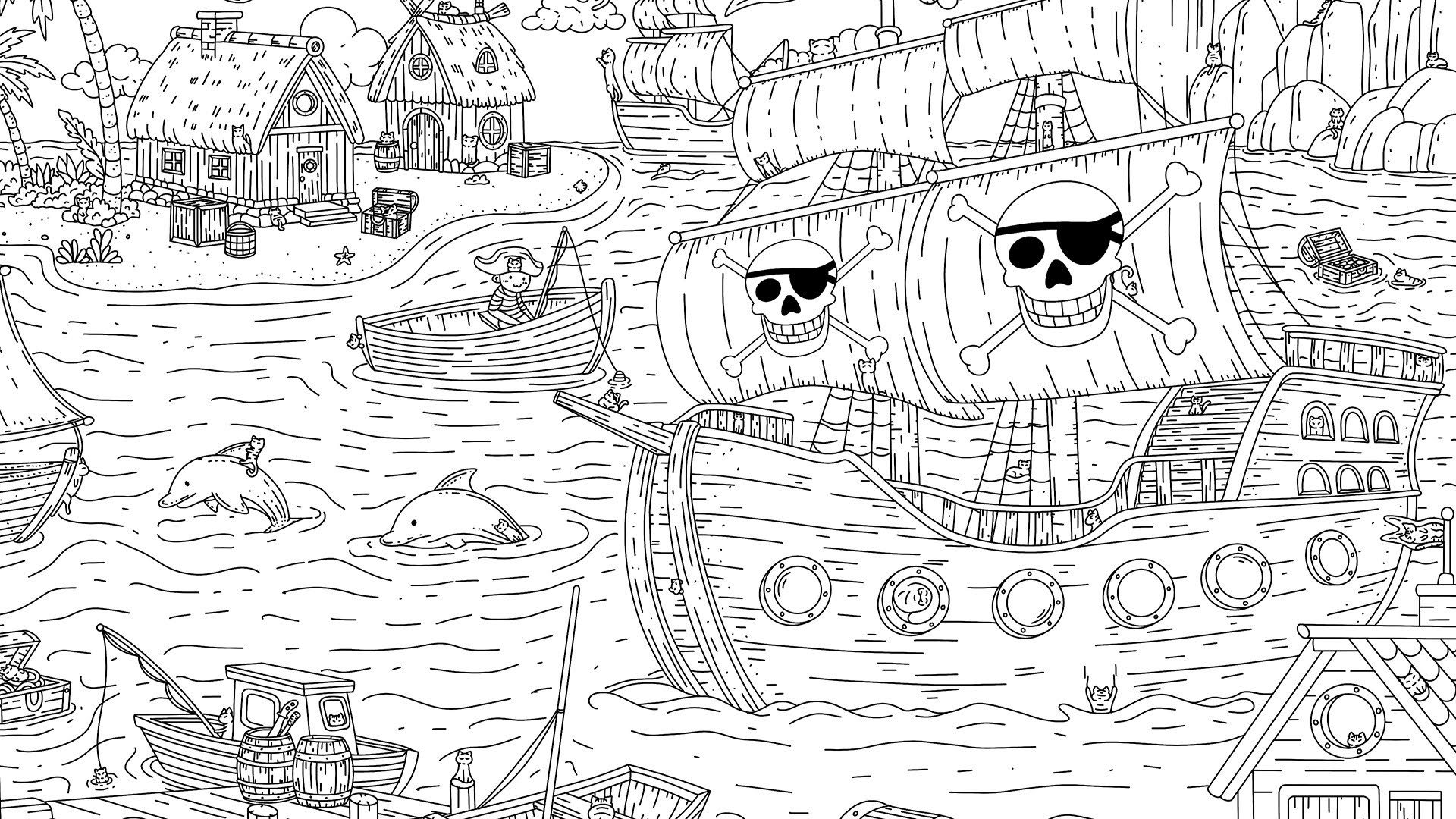 Screenshot for 100 Pirate Cats