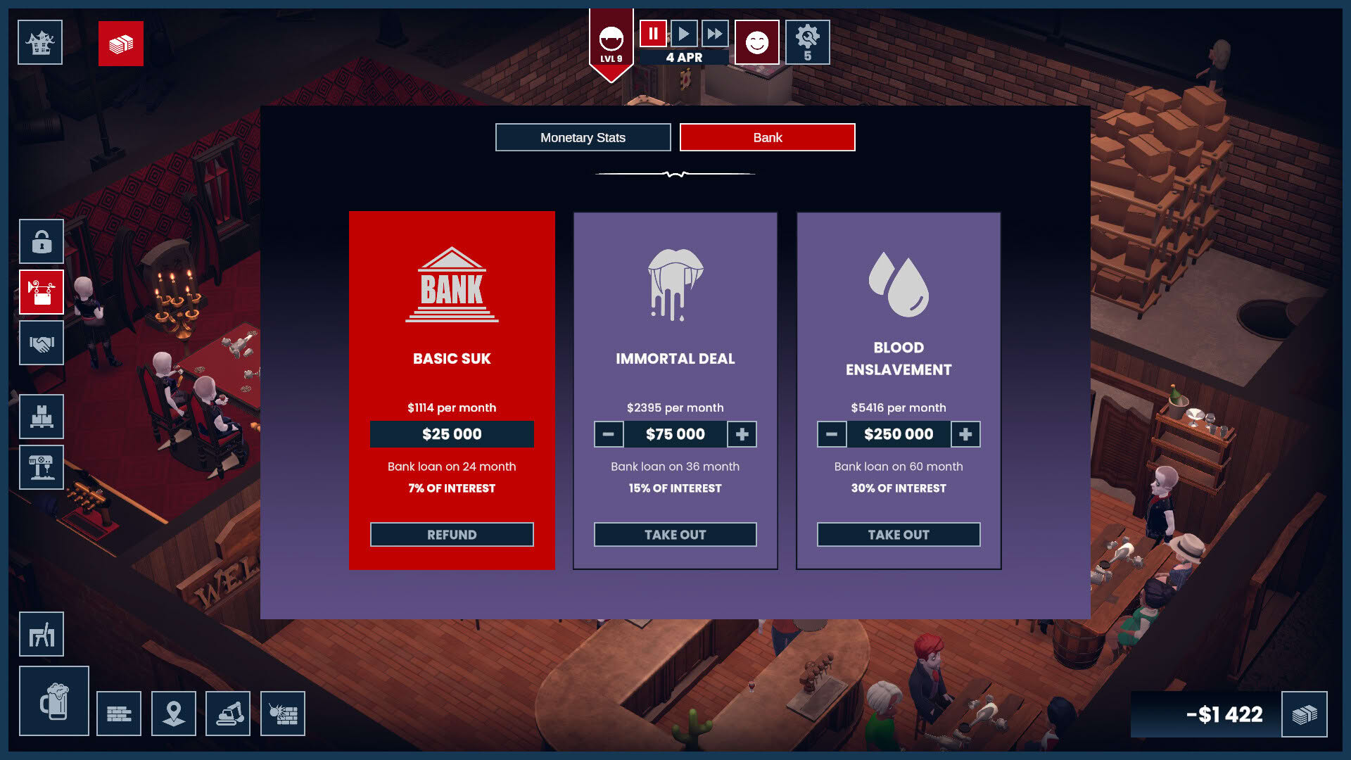 Screenshot for Blood Bar Tycoon