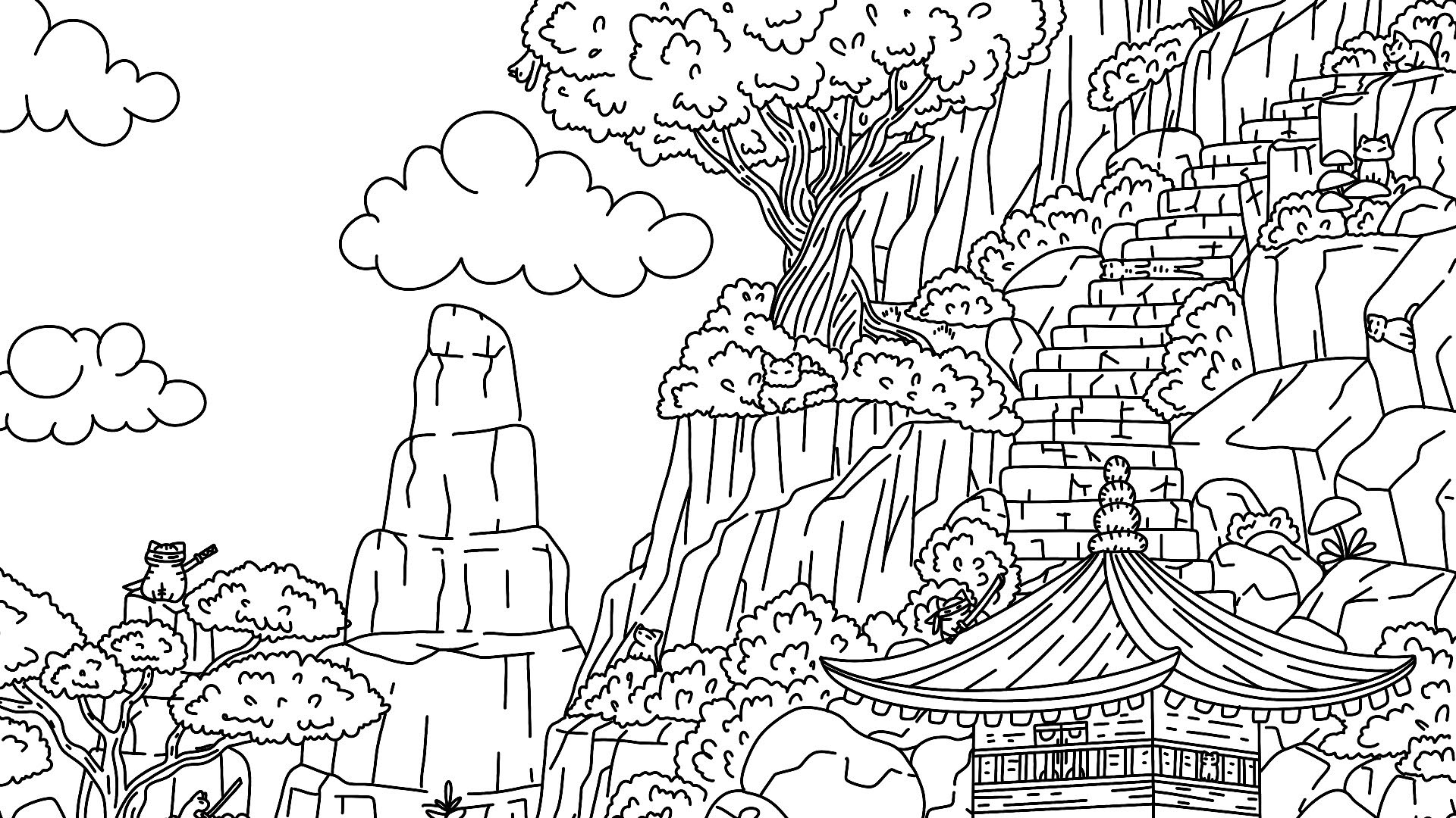 Screenshot for 100 Ninja Cats