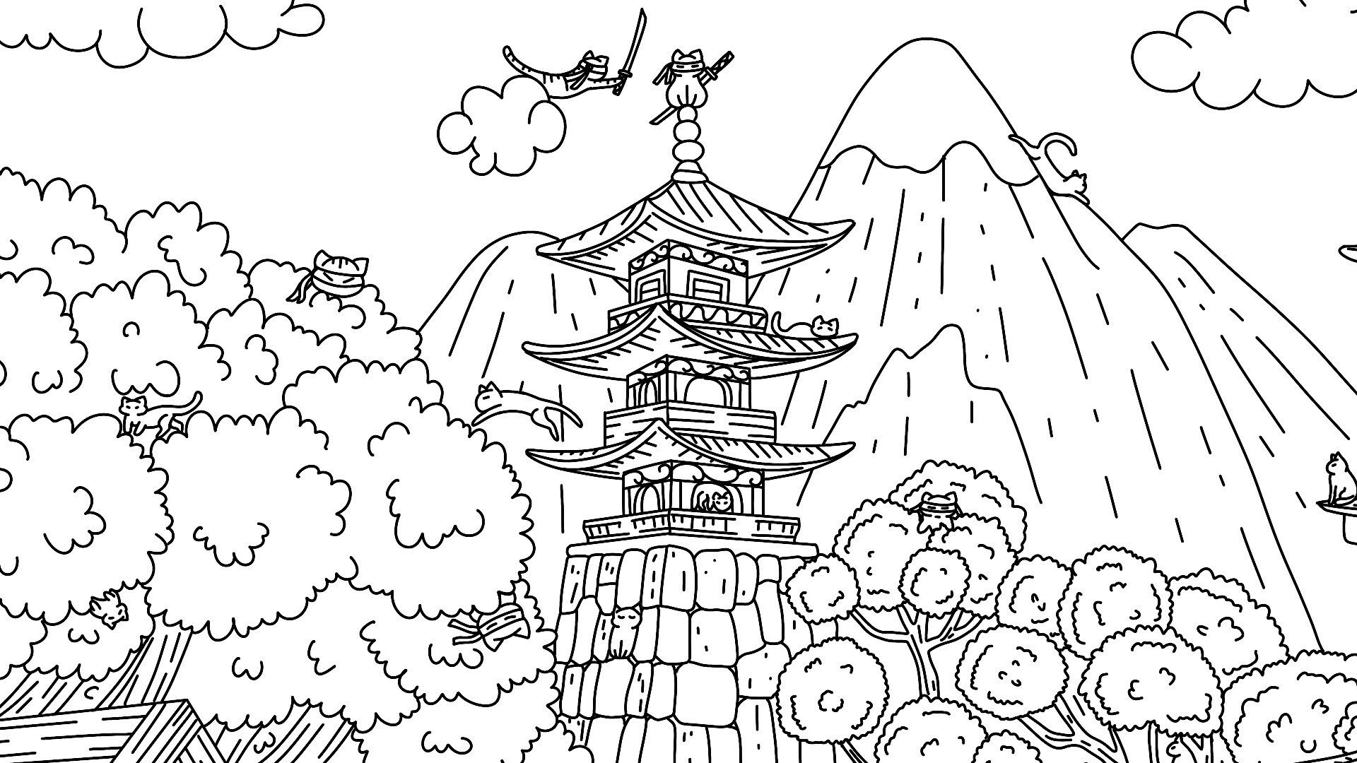 Screenshot for 100 Ninja Cats