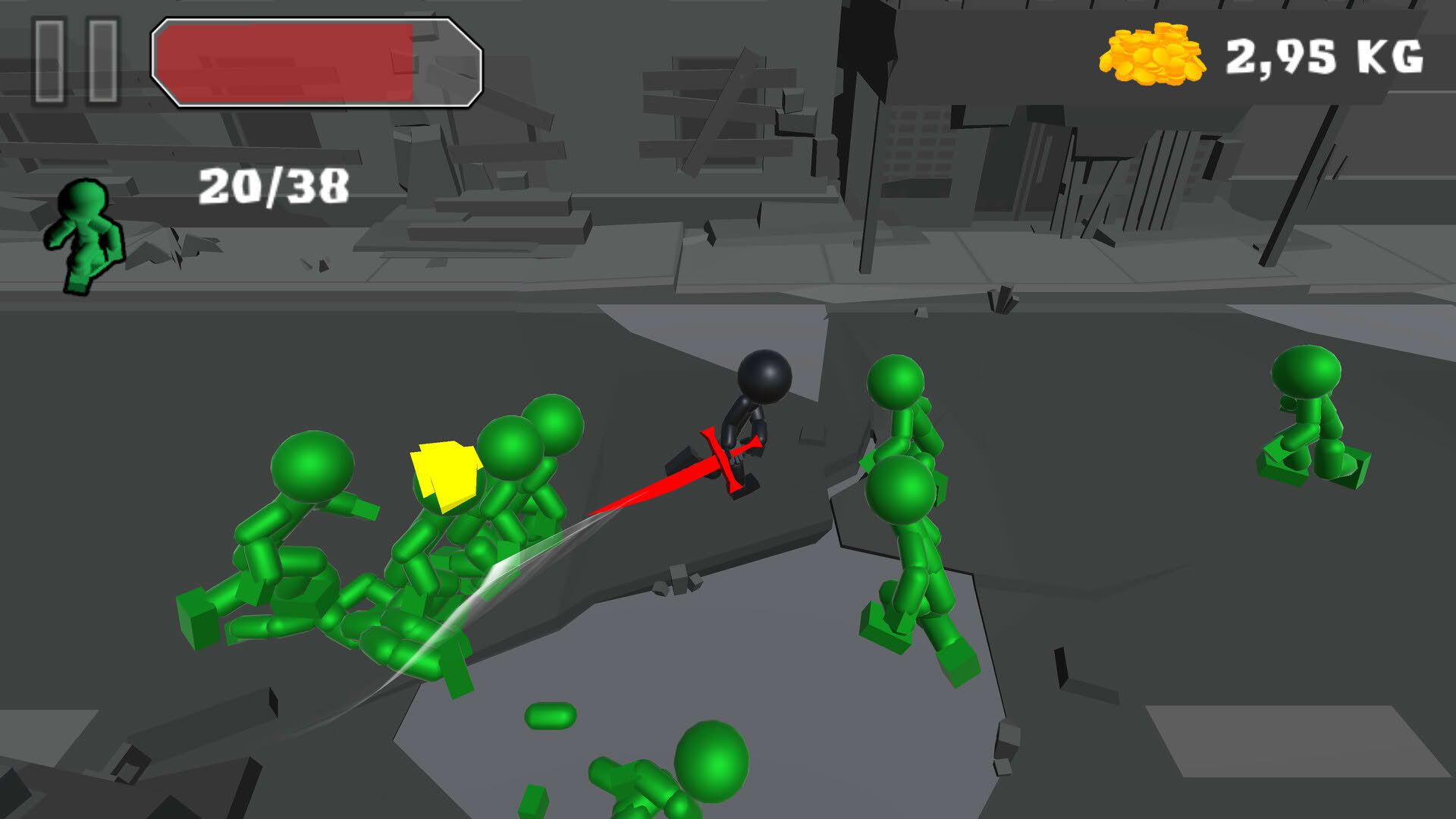 Screenshot for Stickman Killing Zombie