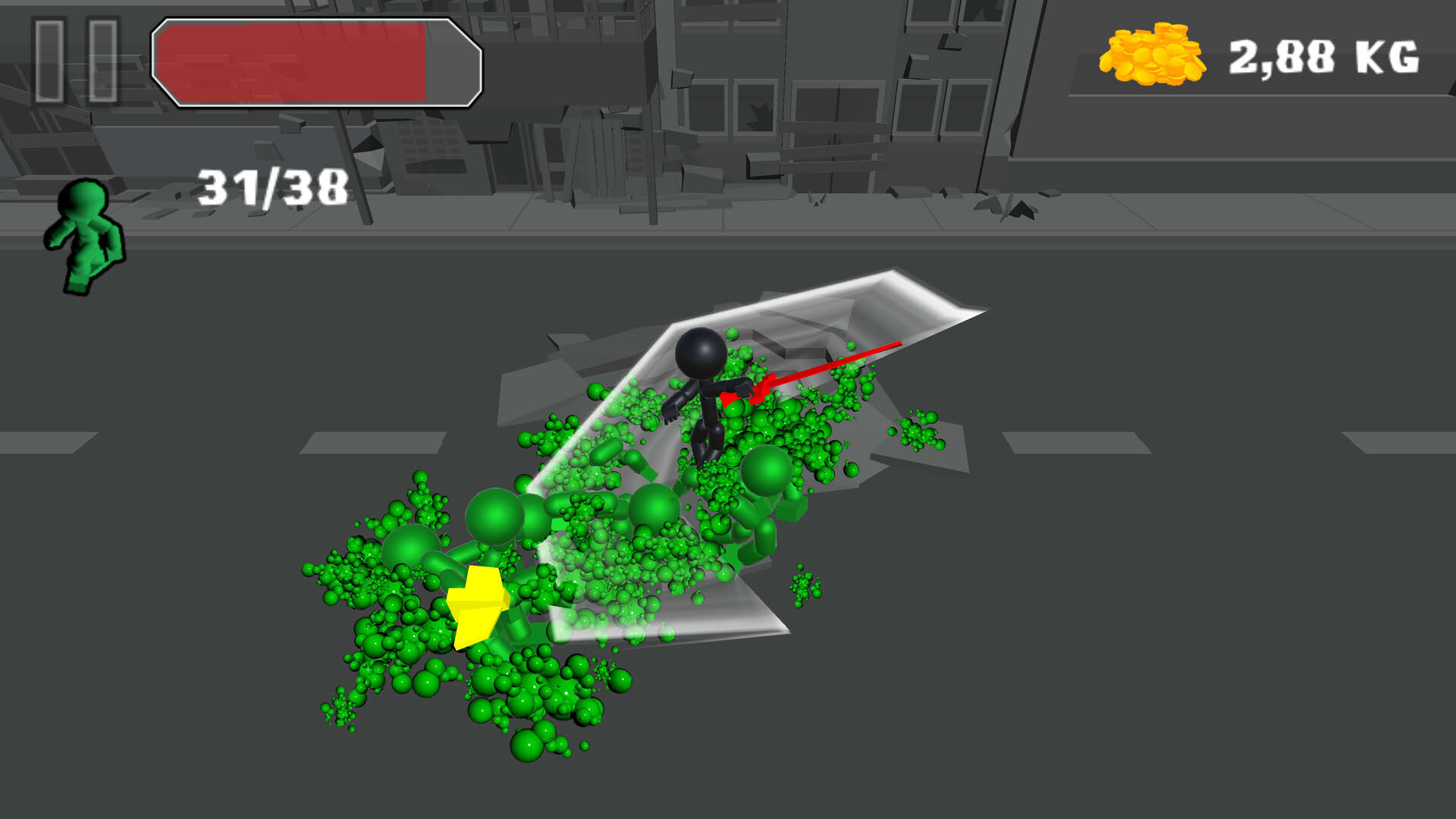Screenshot for Stickman Killing Zombie