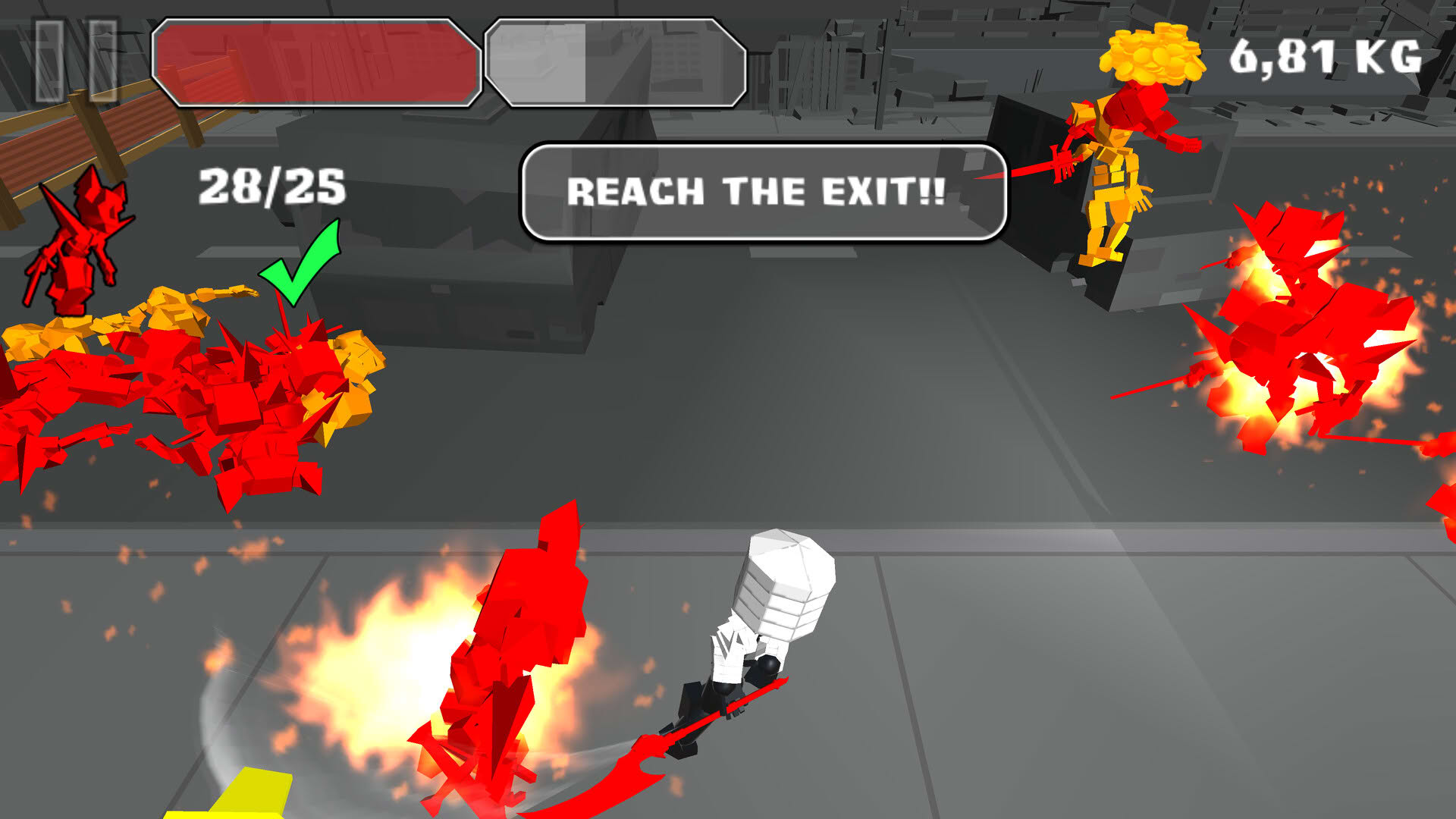 Screenshot for Stickman Killing Zombie