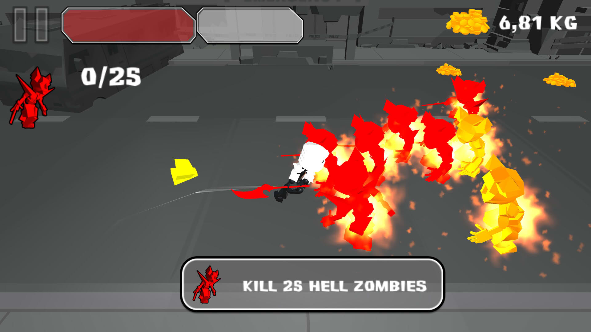 Screenshot for Stickman Killing Zombie