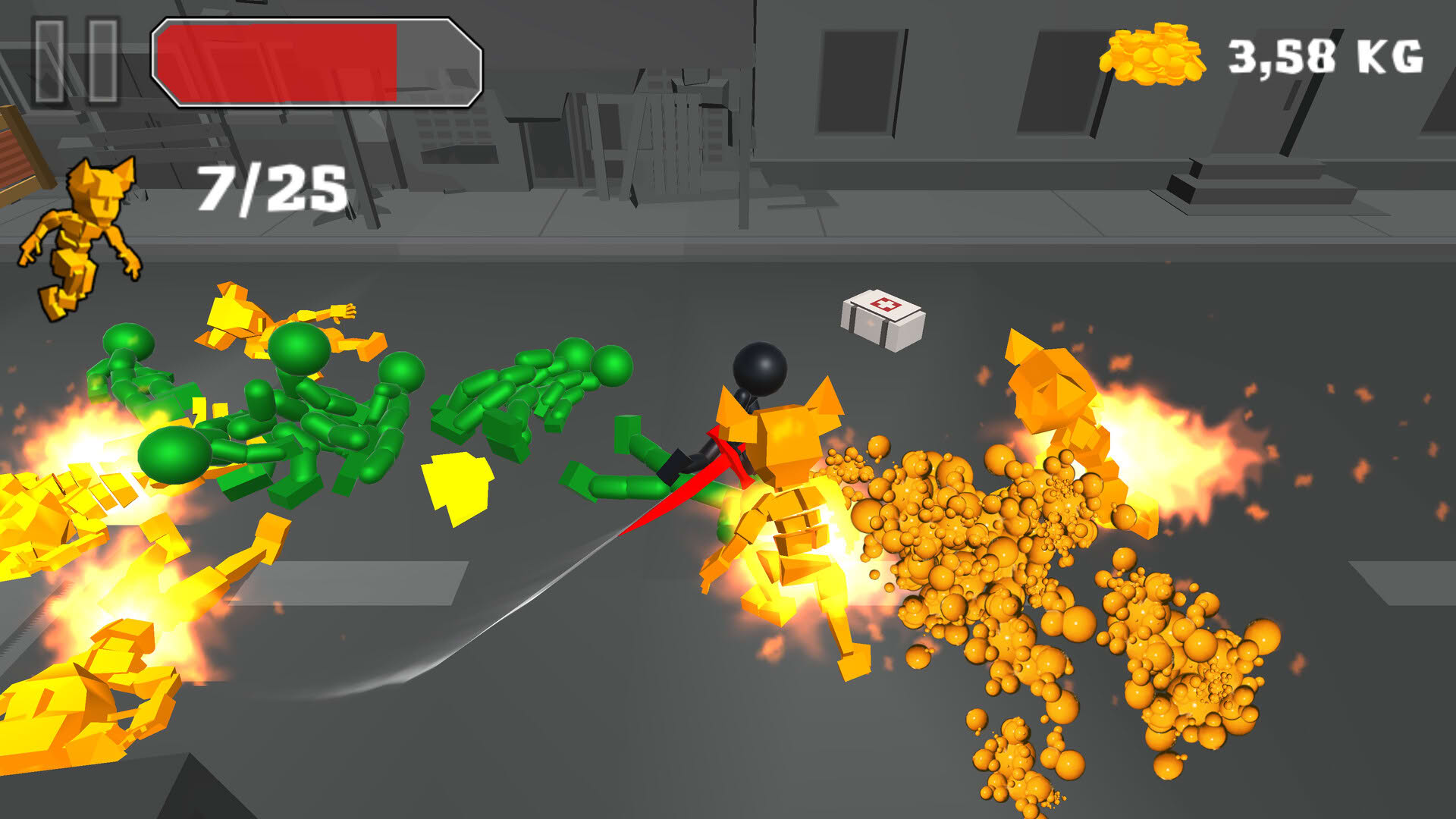 Screenshot for Stickman Killing Zombie