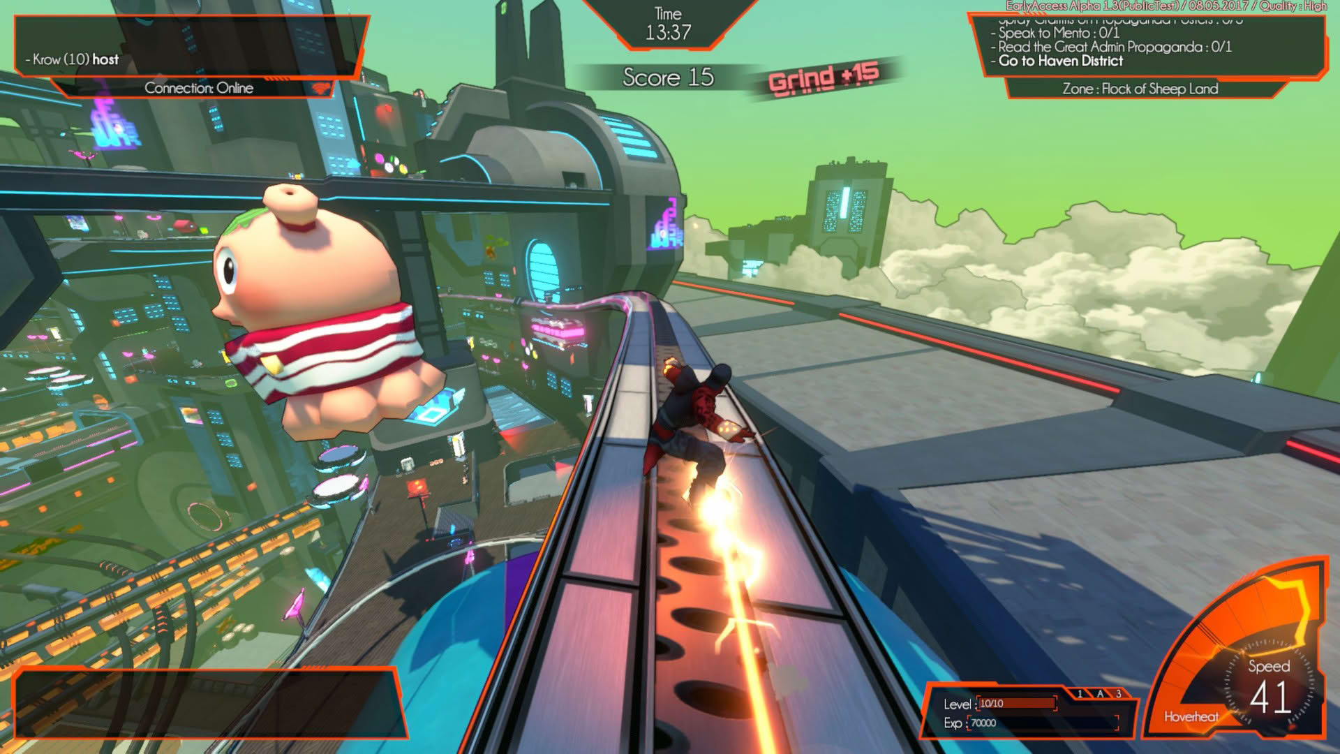 Screenshot for Hover: Revolt of Gamers
