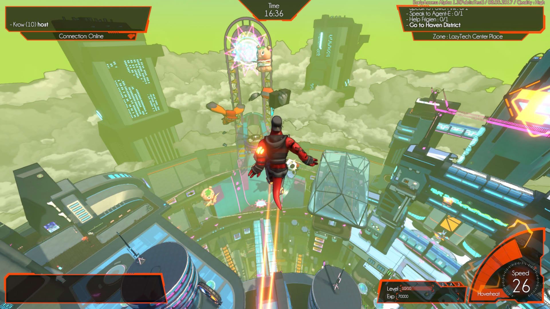 Screenshot for Hover: Revolt of Gamers