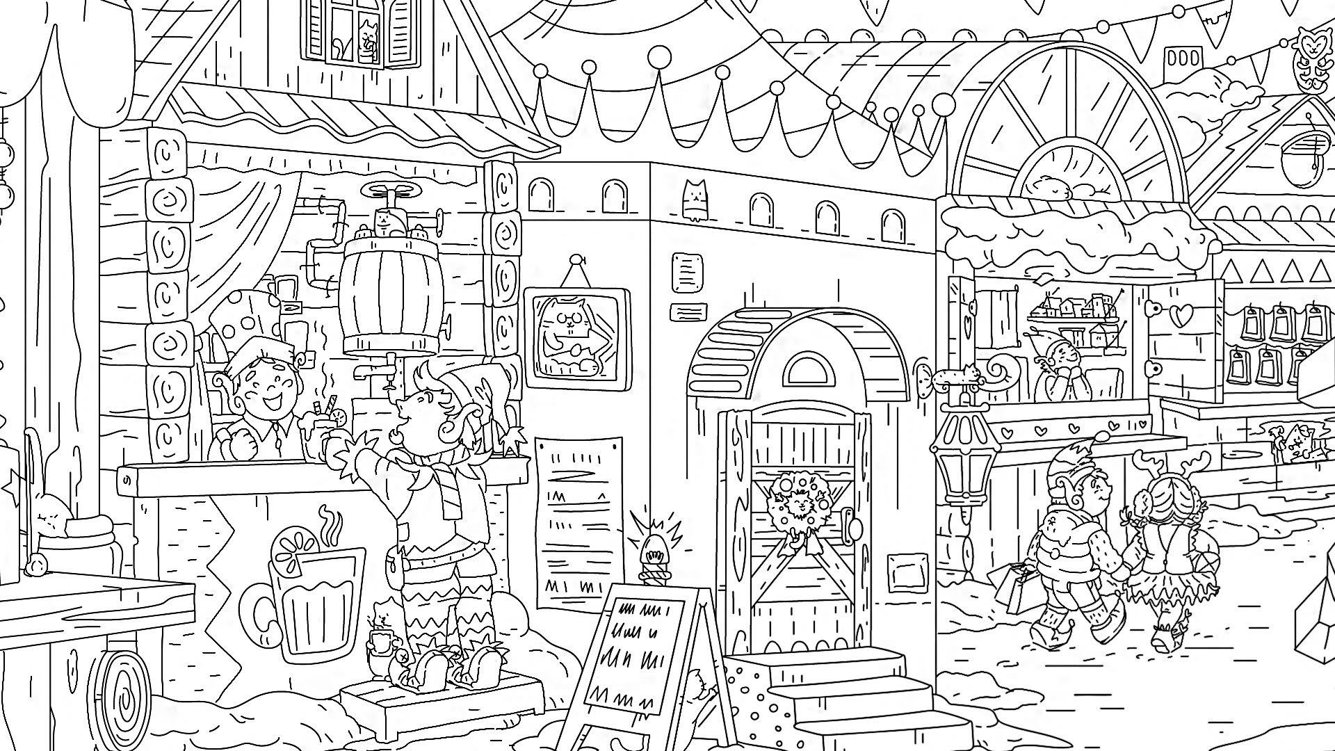 Screenshot for Cats Hidden in Advent Calendar