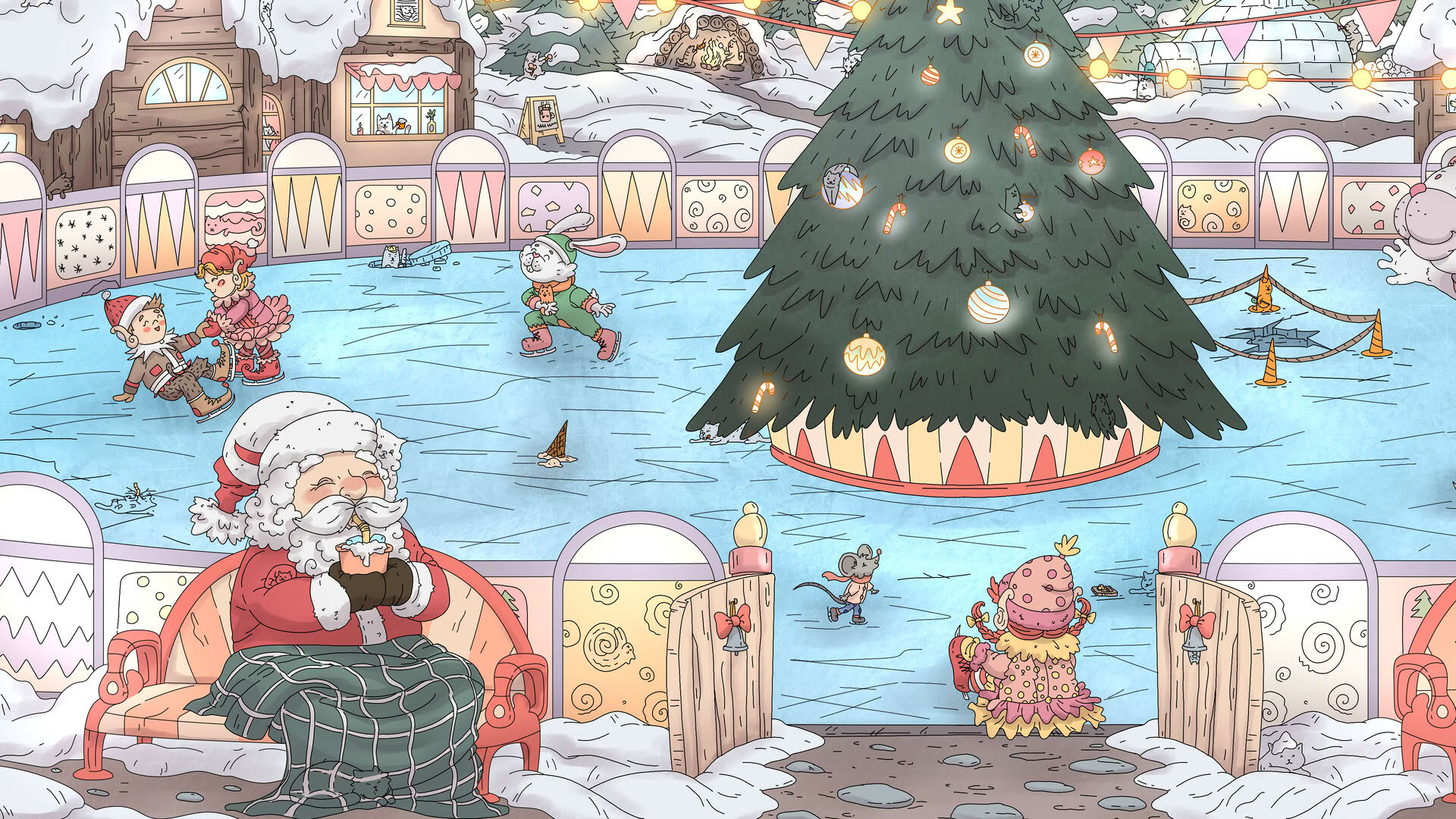 Screenshot for Cats Hidden in Advent Calendar