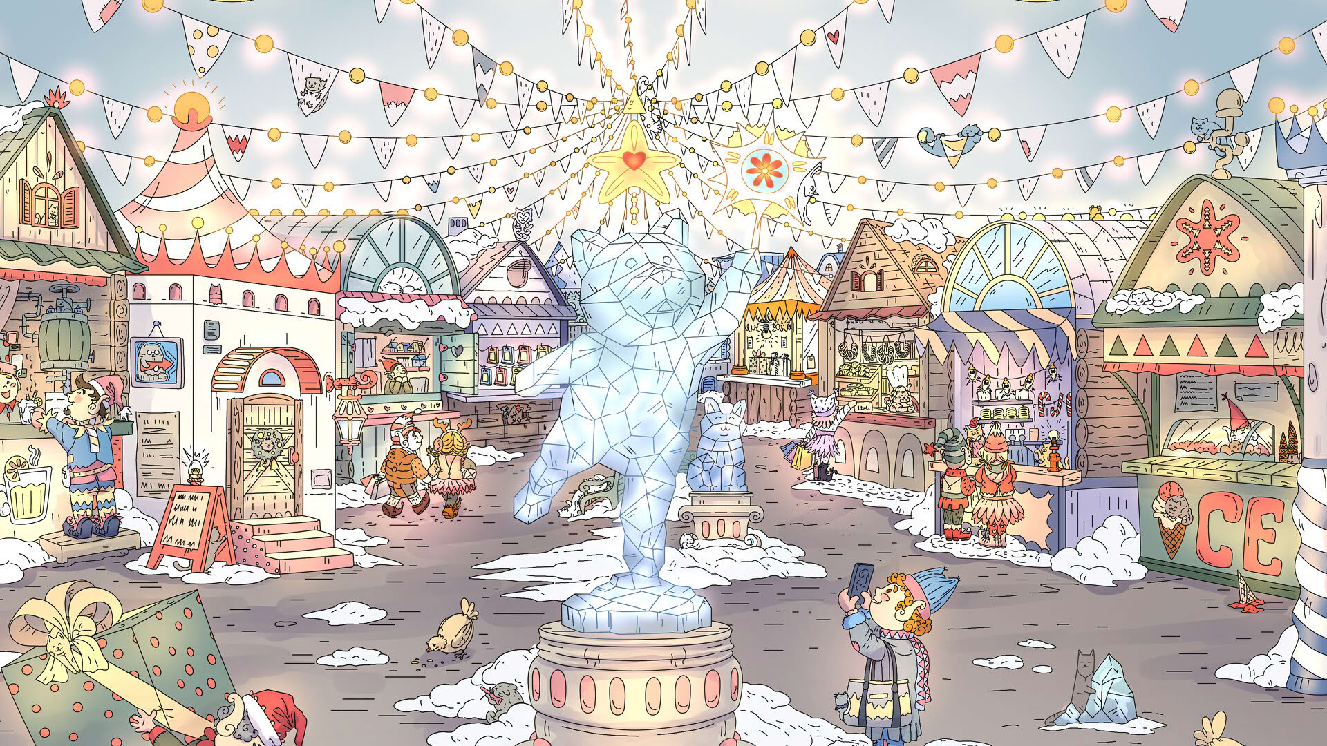 Screenshot for Cats Hidden in Advent Calendar
