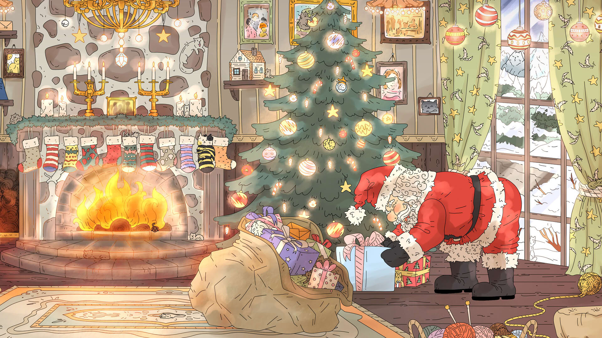 Screenshot for Cats Hidden in Advent Calendar