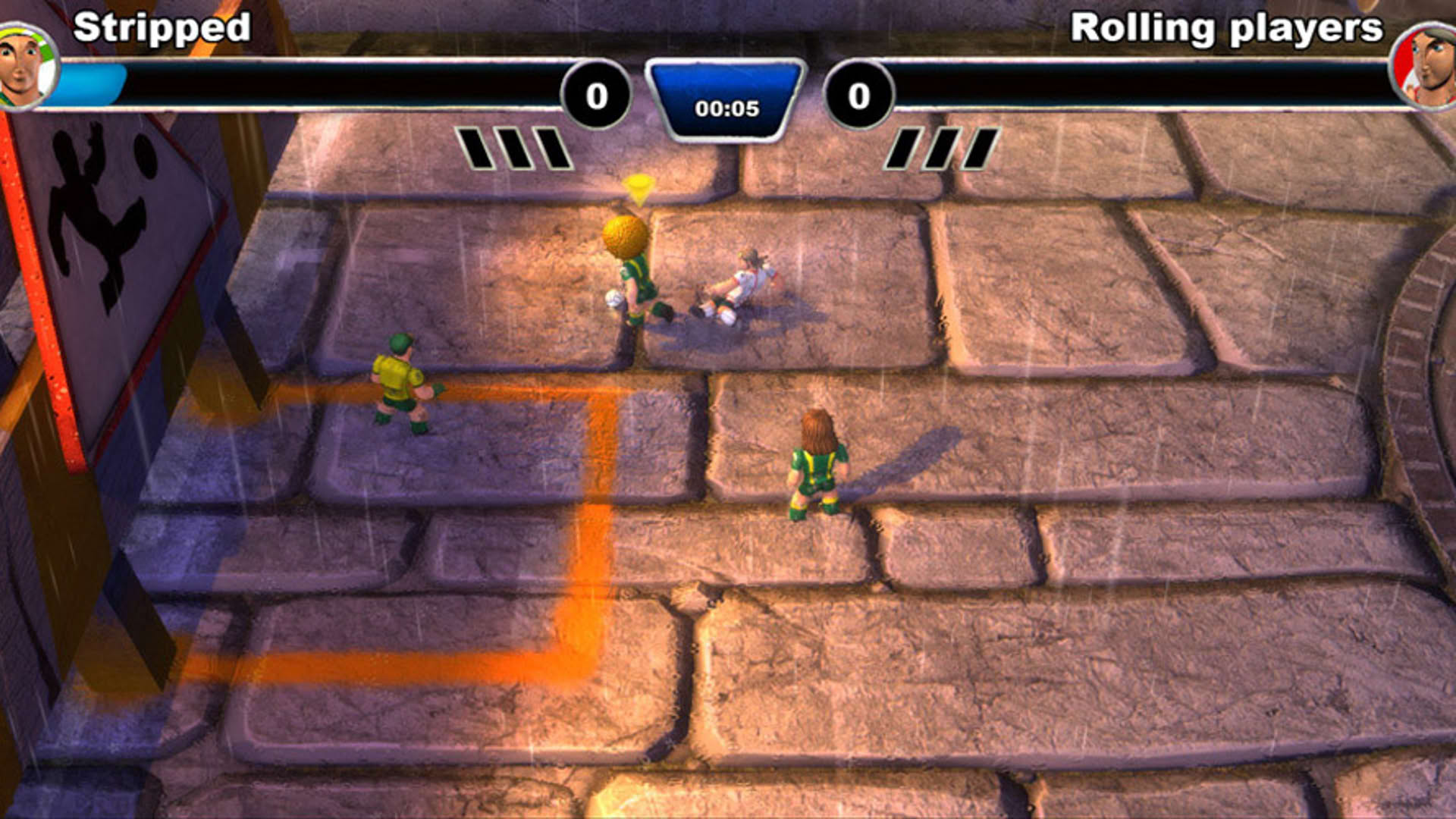 Screenshot for Foosball - Street Edition