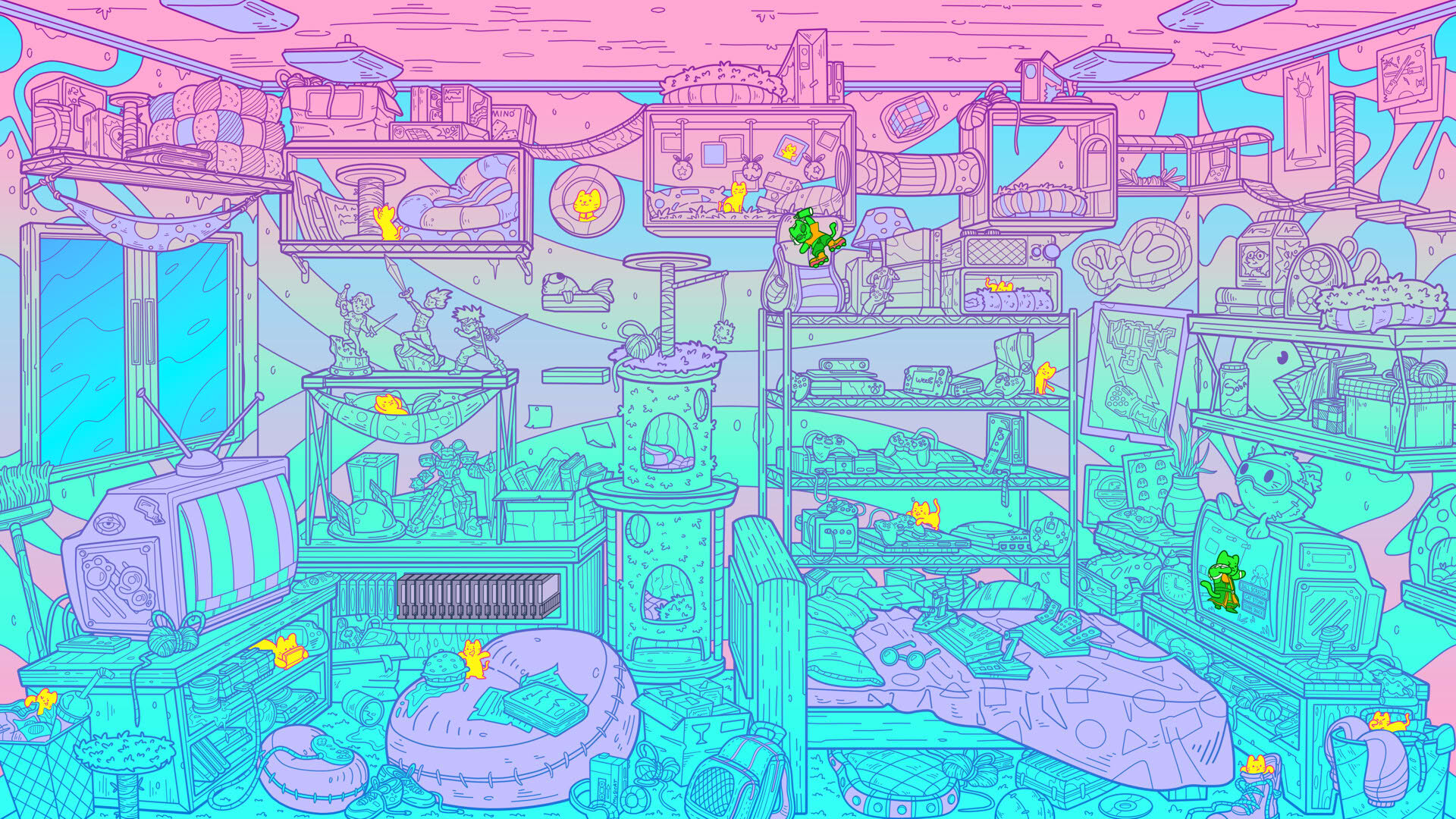 Screenshot for A Building Full of Cats 2