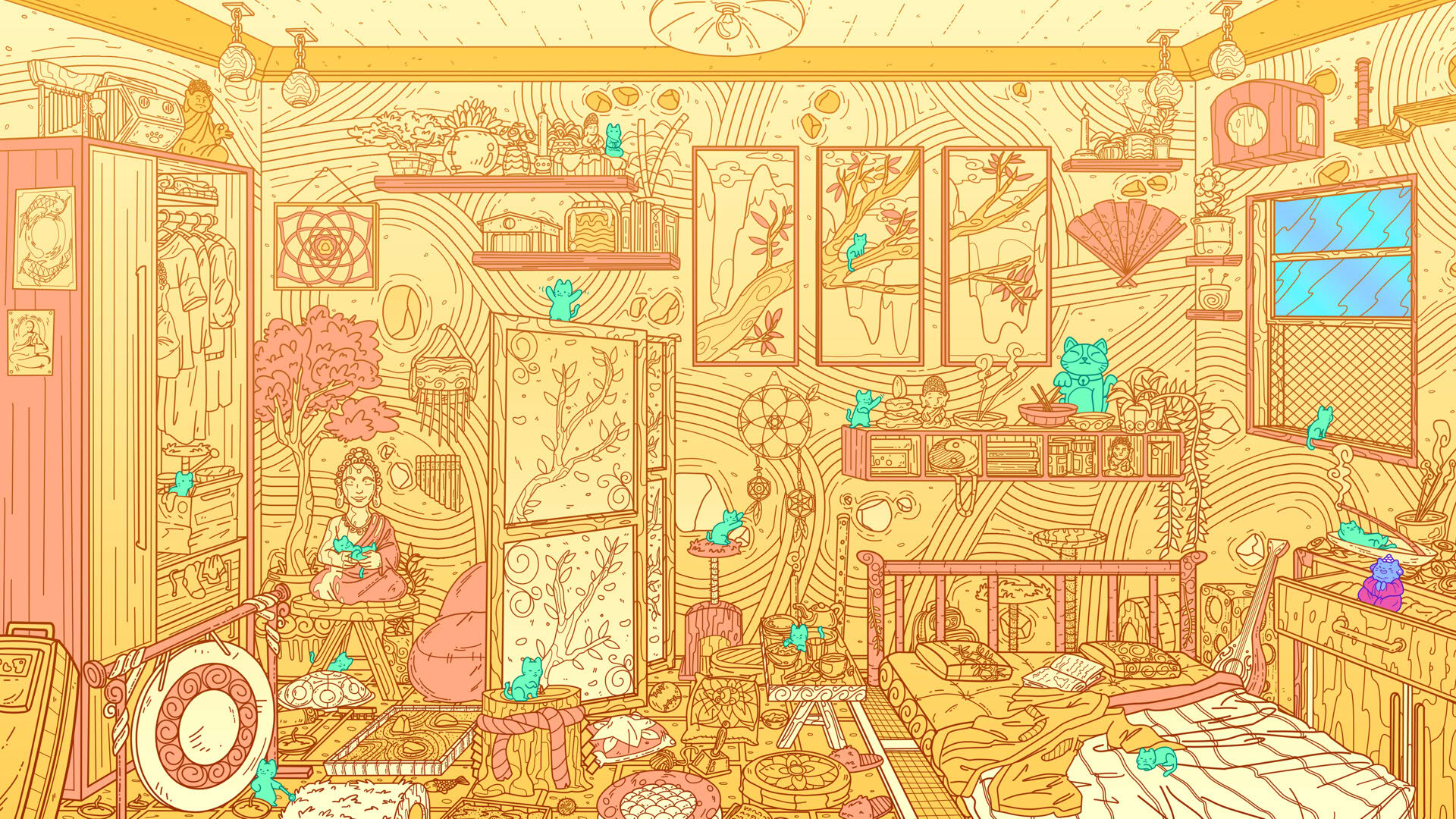 Screenshot for A Building Full of Cats 2