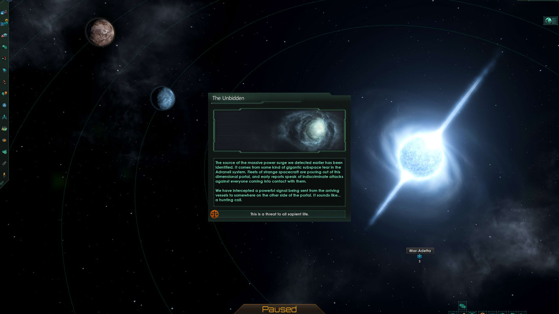 Screenshot for Stellaris