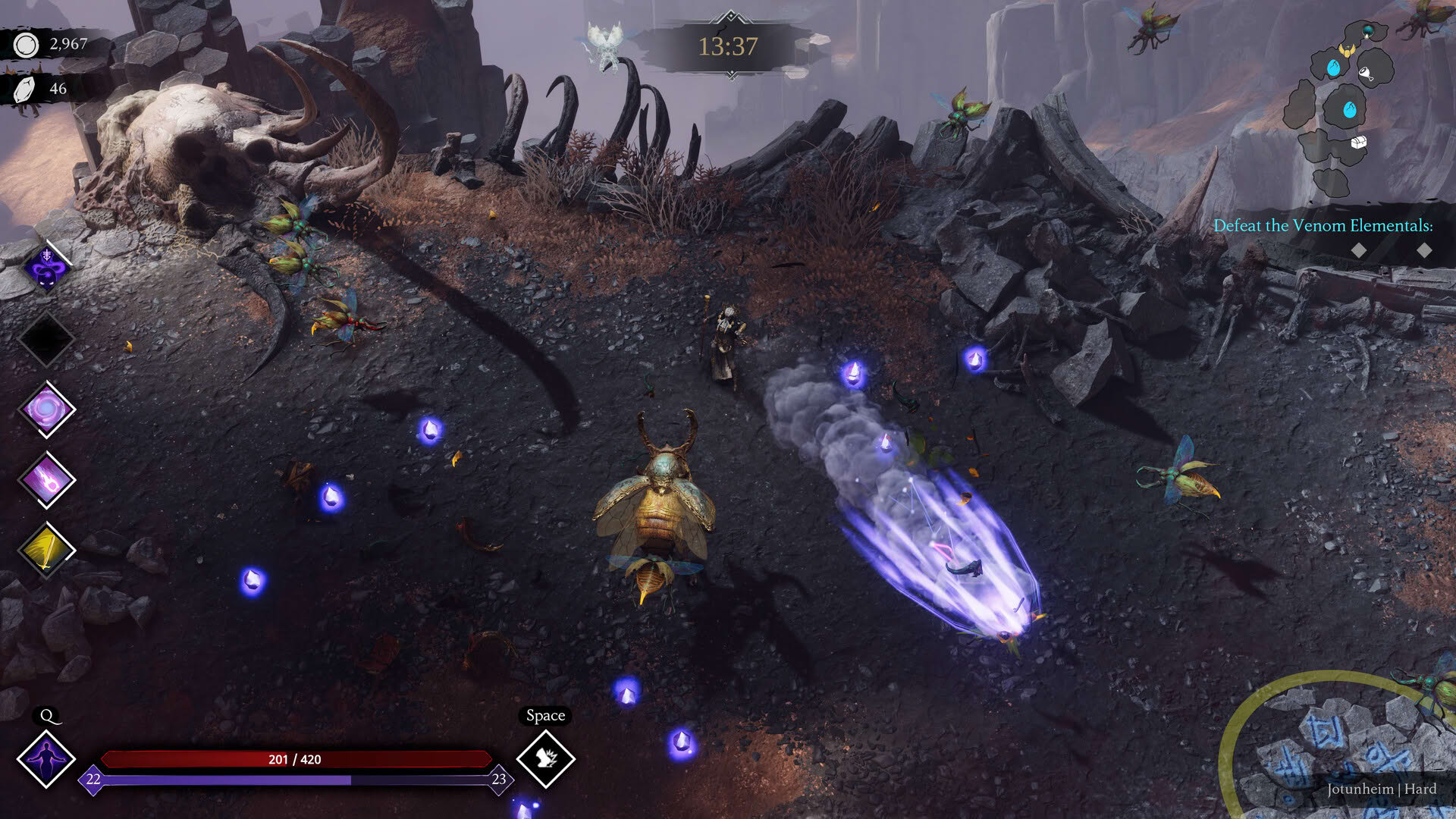 Screenshot for Jötunnslayer: Hordes of Hel