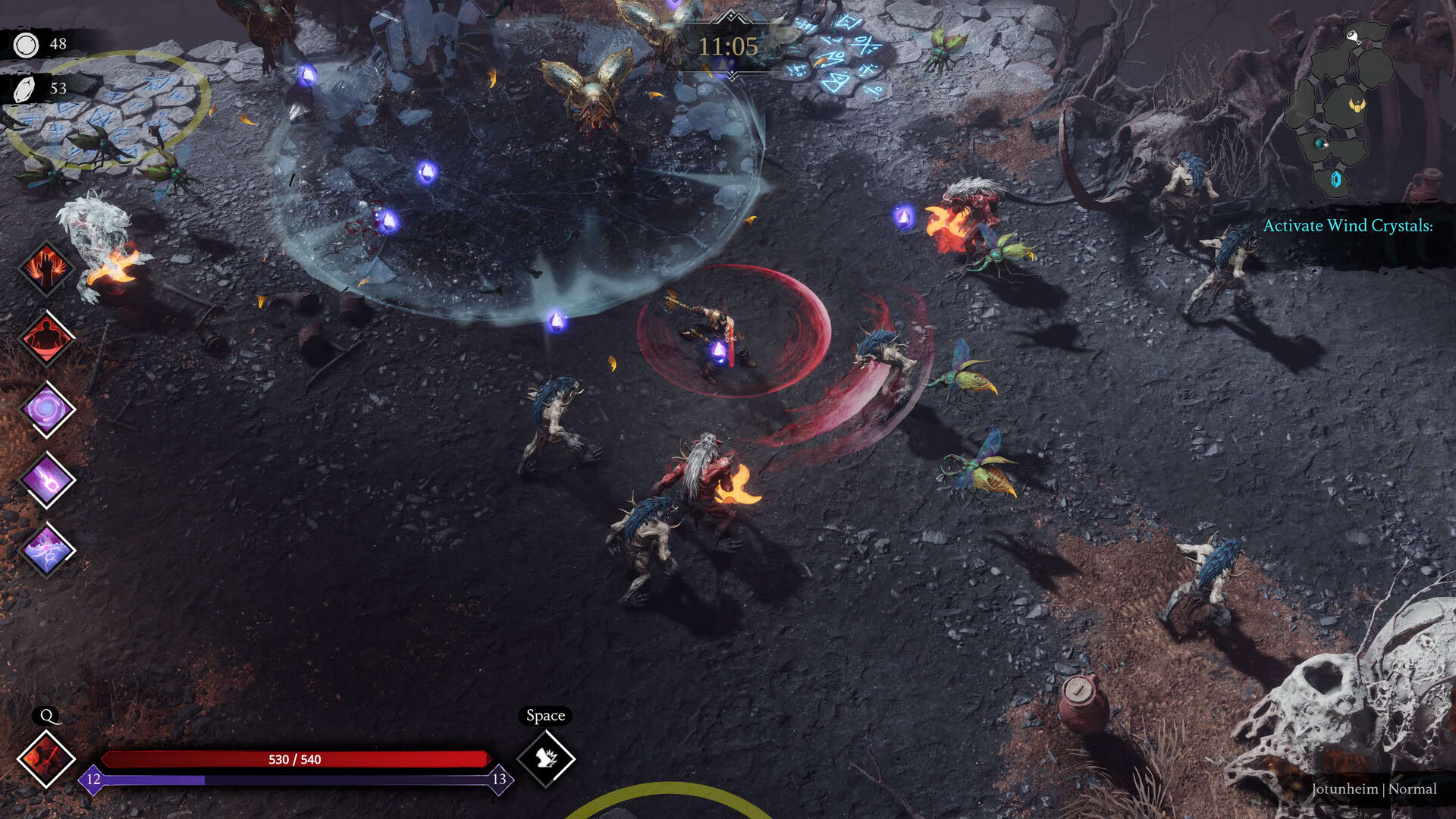 Screenshot for Jötunnslayer: Hordes of Hel