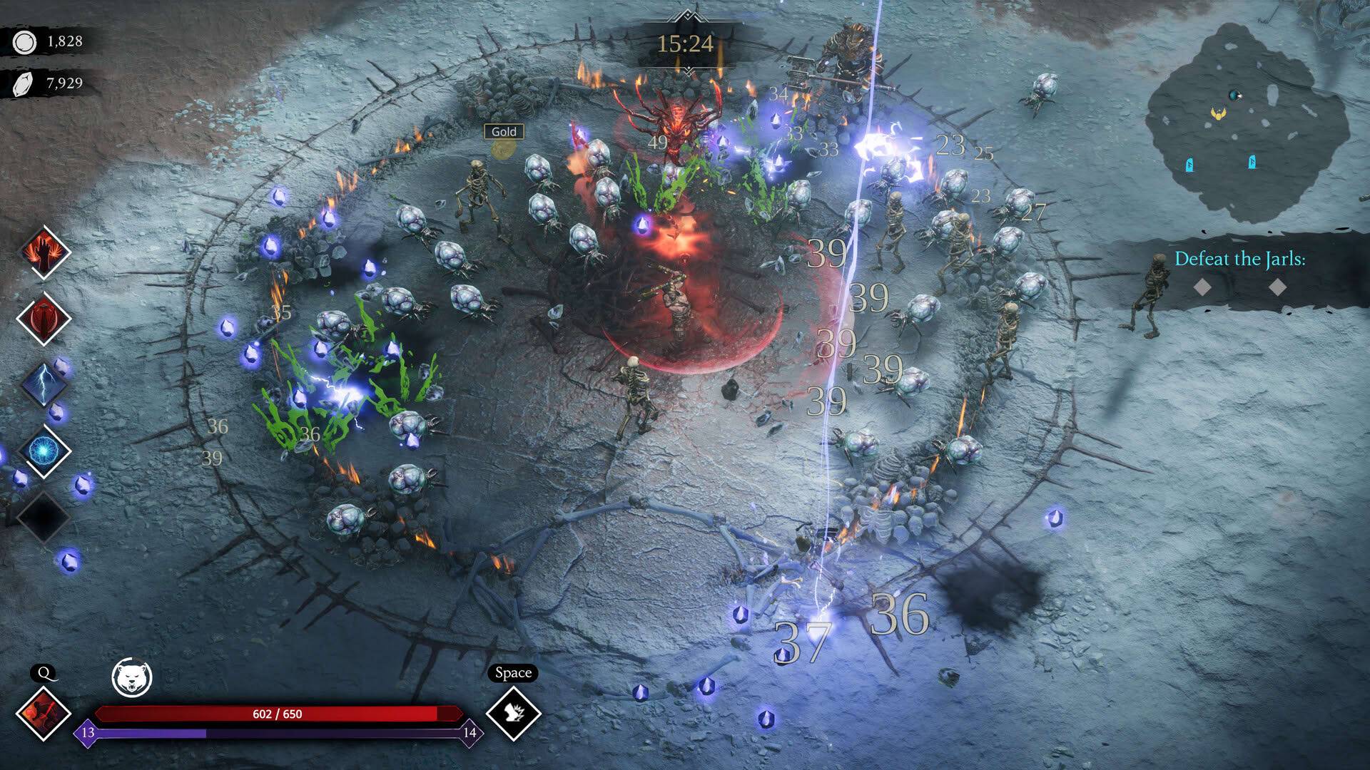 Screenshot for Jötunnslayer: Hordes of Hel