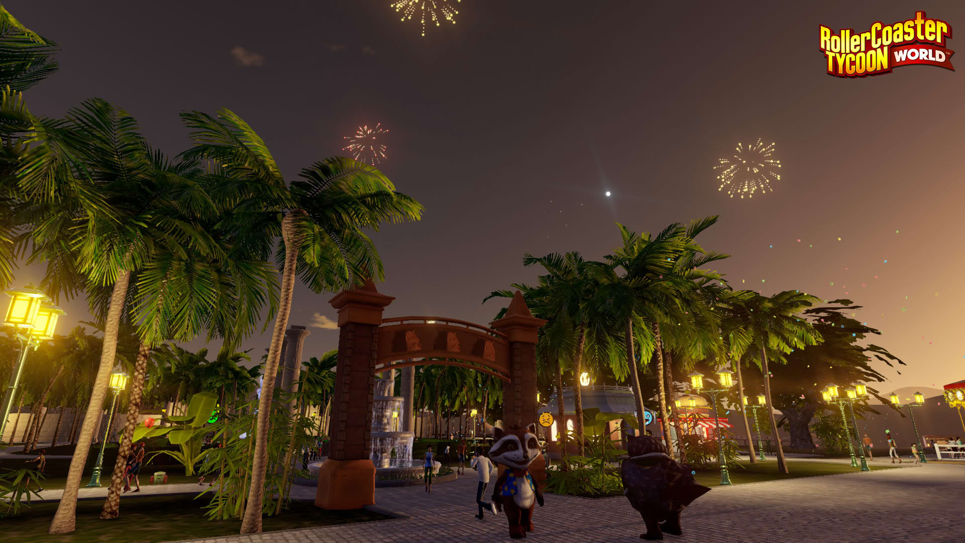 Screenshot for RollerCoaster Tycoon World