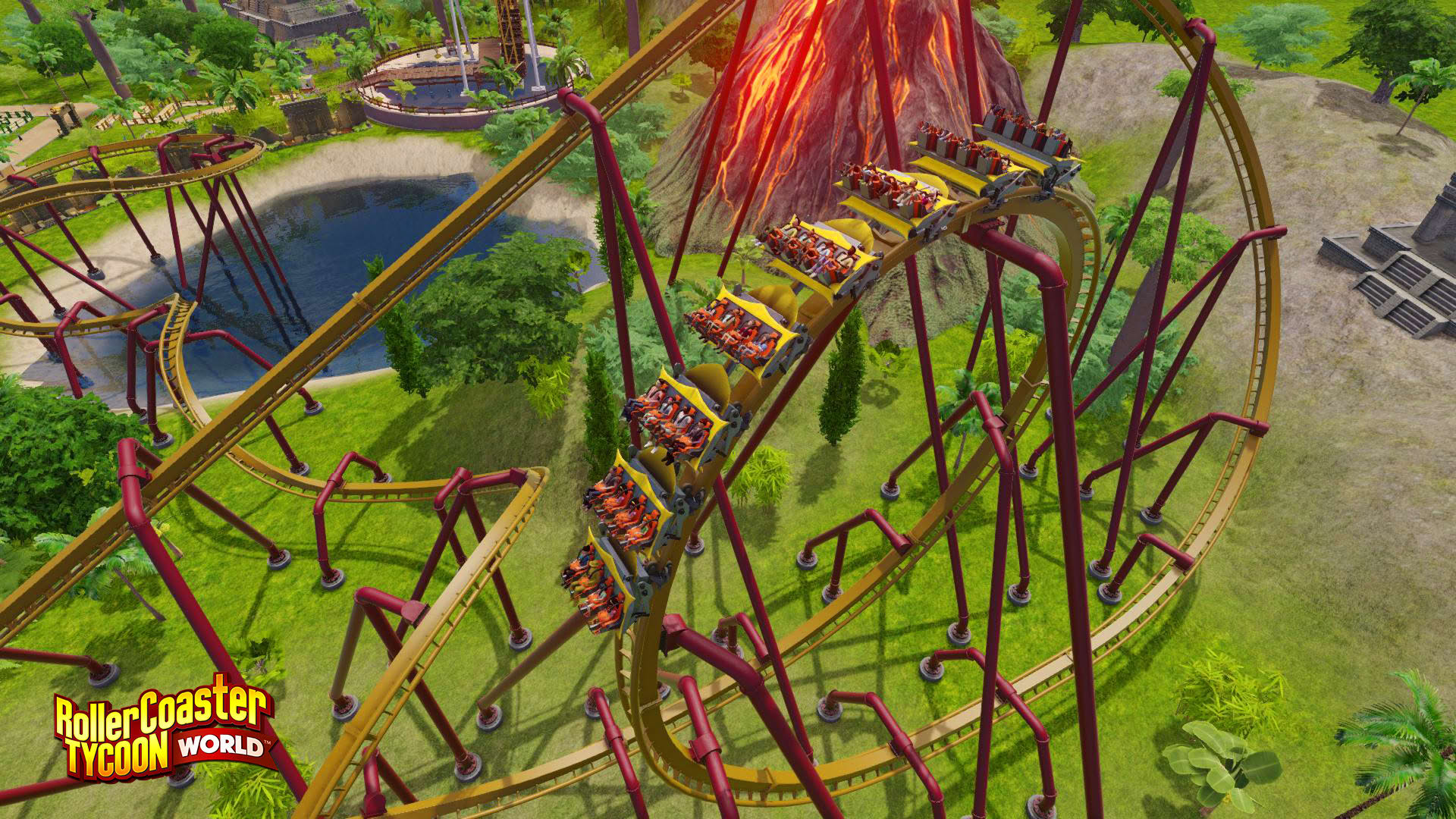 Screenshot for RollerCoaster Tycoon World
