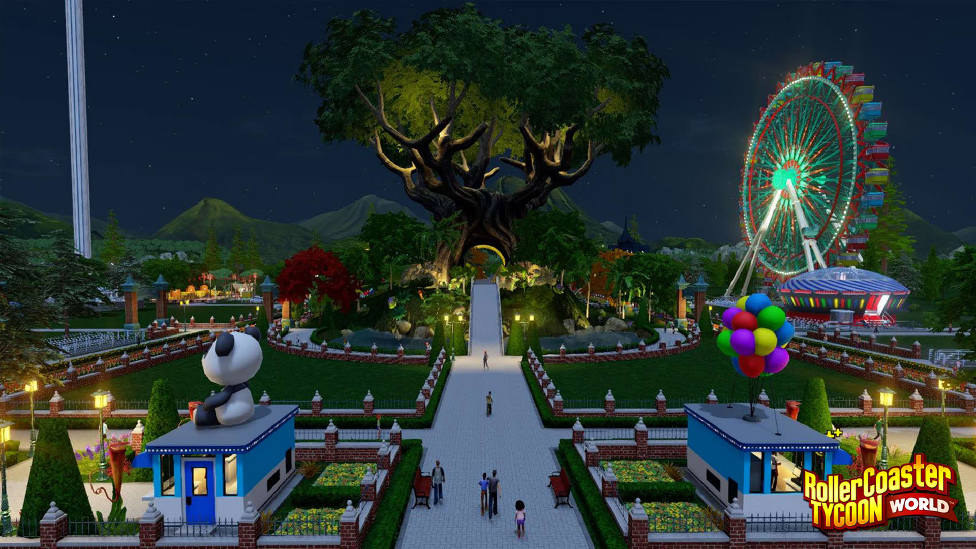 Screenshot for RollerCoaster Tycoon World