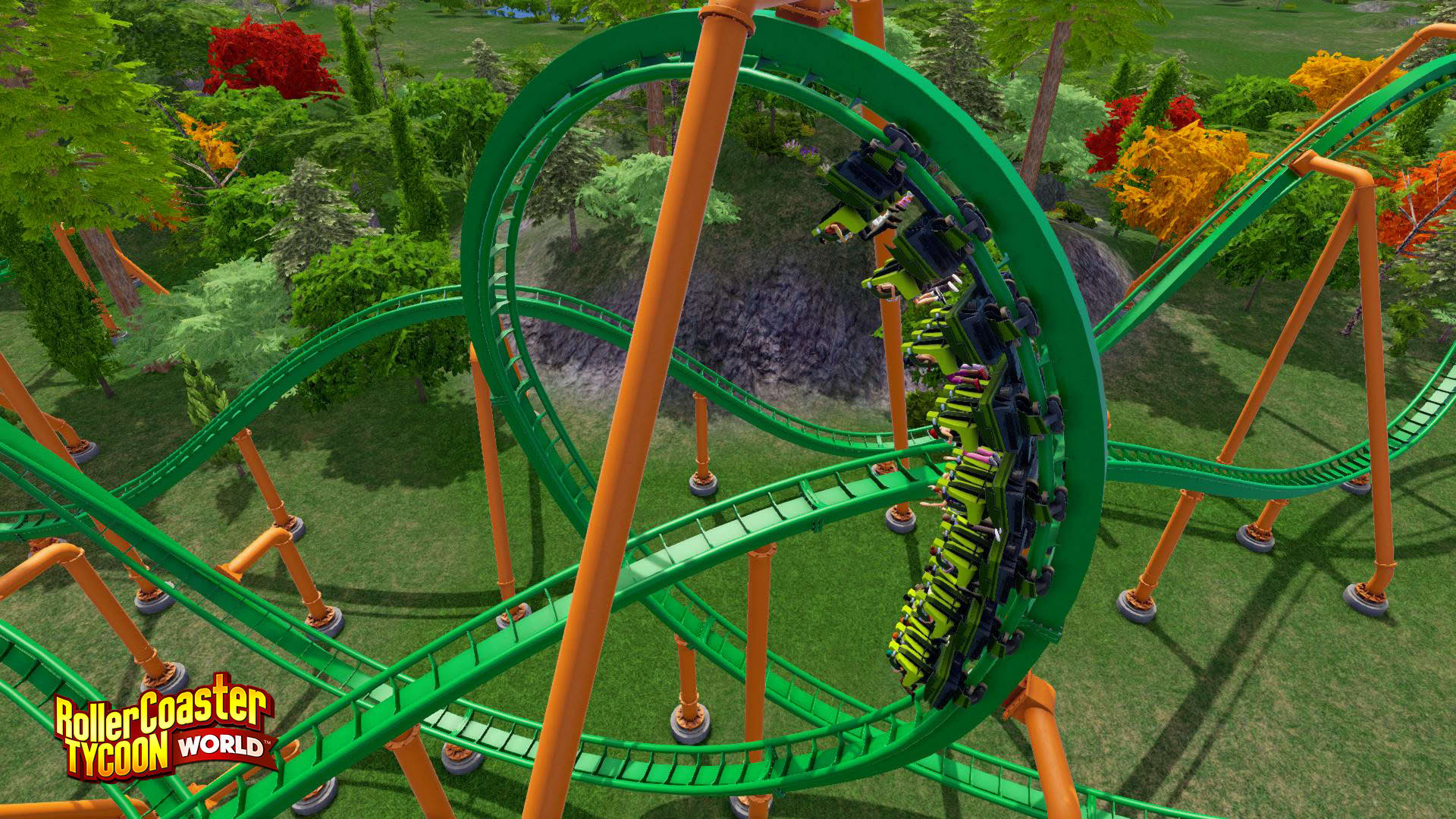 Screenshot for RollerCoaster Tycoon World