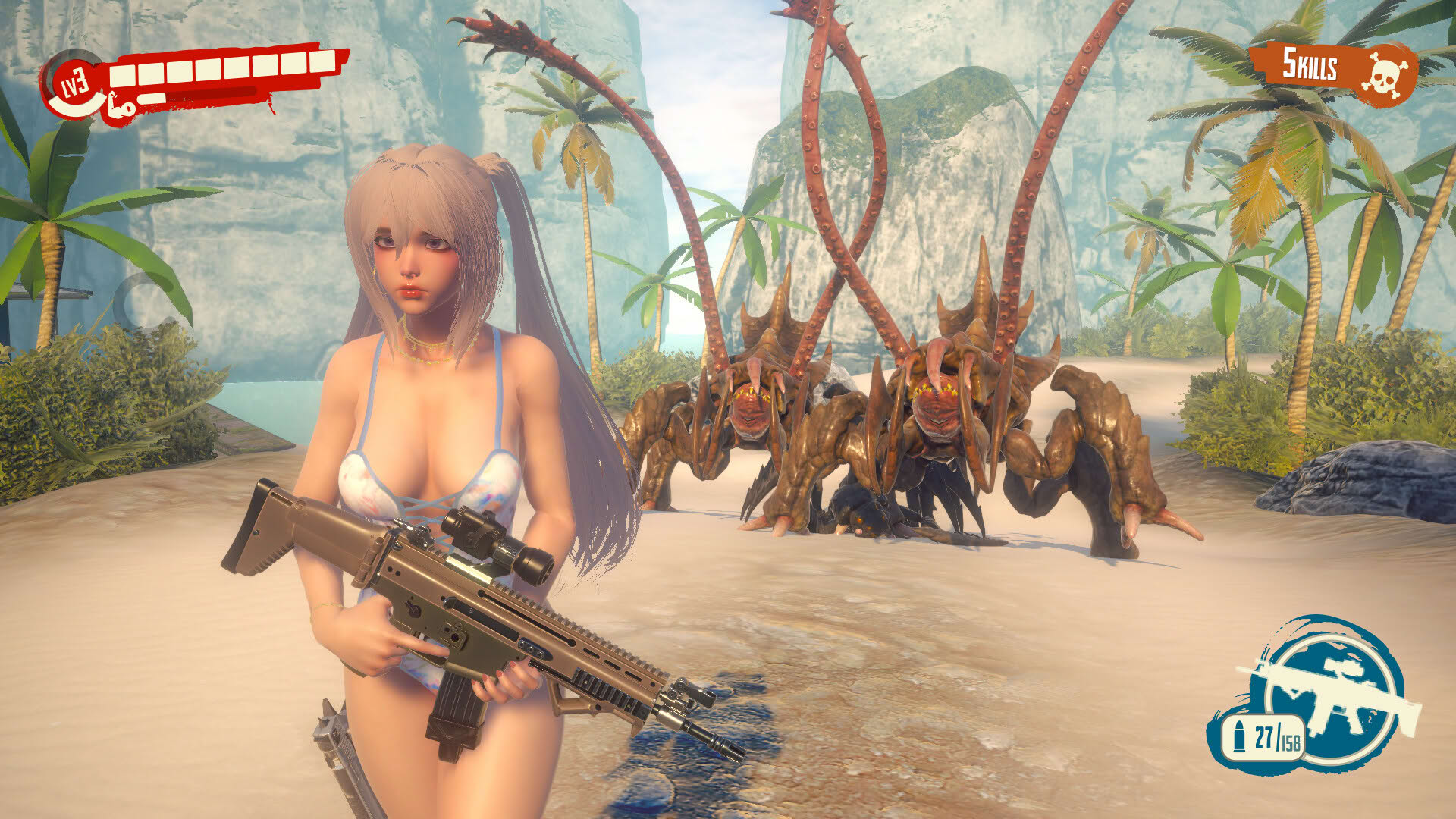 Screenshot for Anime Girls: Sun of a Beach