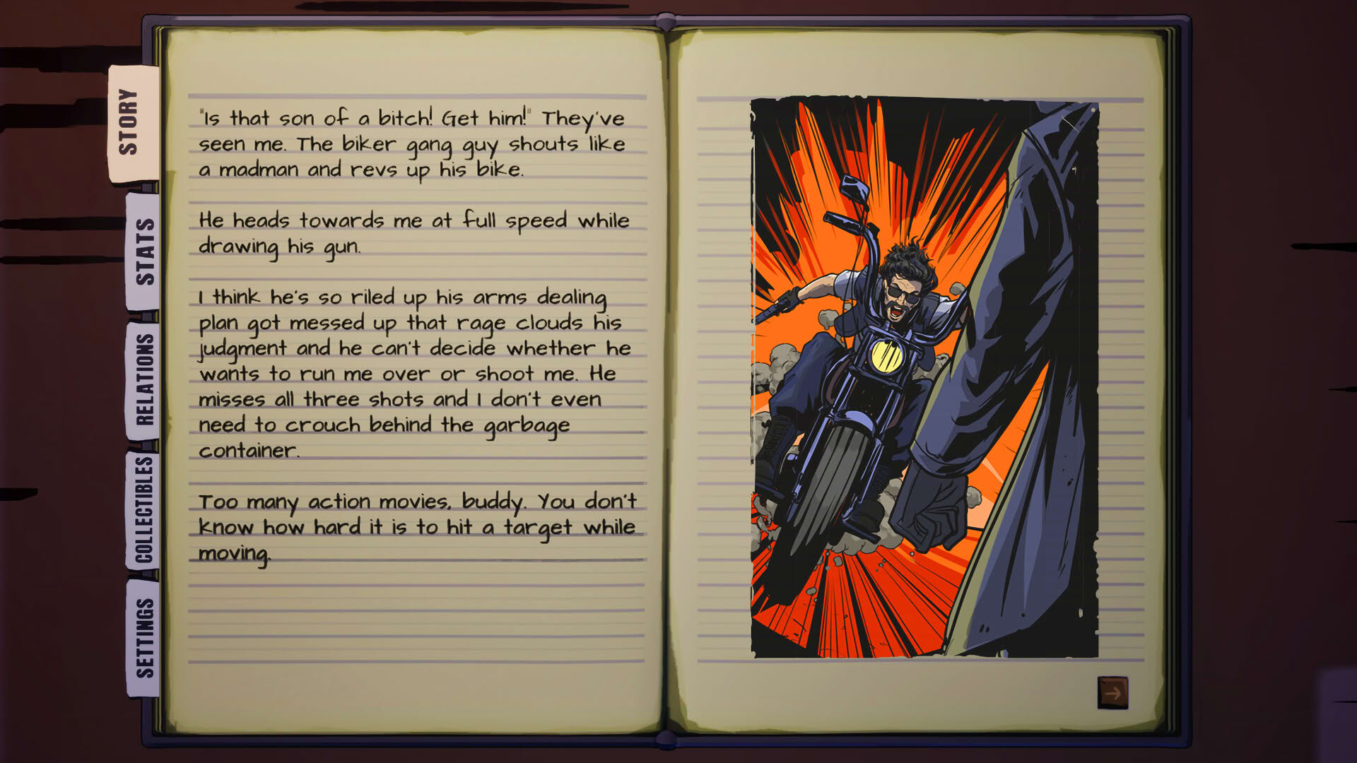 Screenshot for The Vigilante Diaries