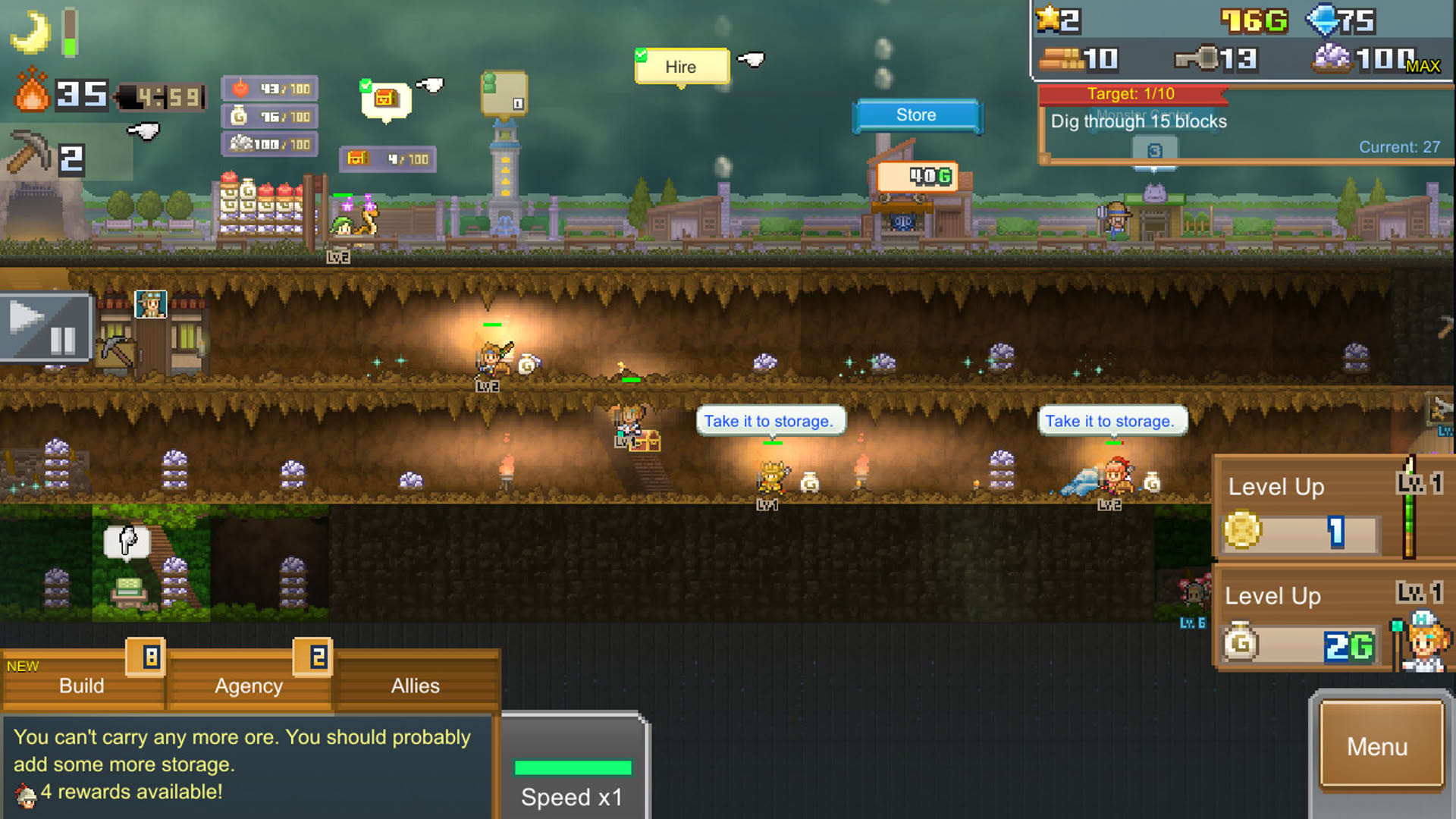 Screenshot for Cavern Adventurers